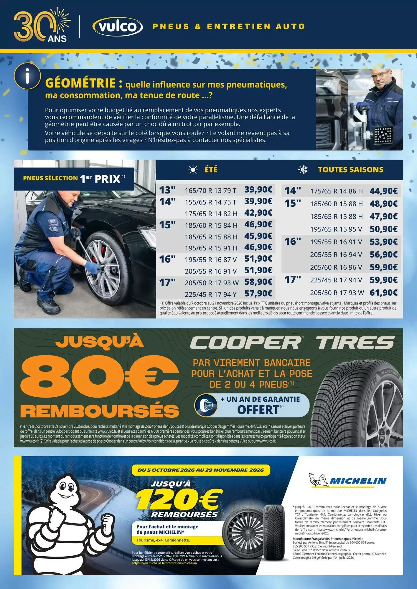 Prospectus promotionnel Vulco valable à partir du 07/10/2026 - Page 2.