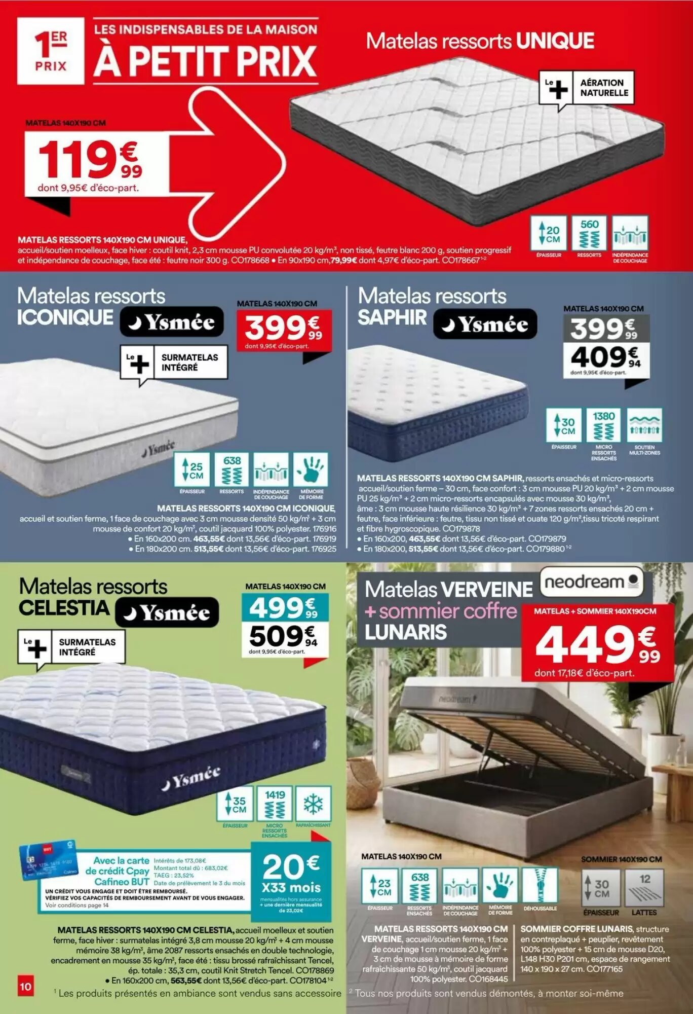 Prospectus promotionnel BUT valable à partir du 07/10/2026 - Page 10.