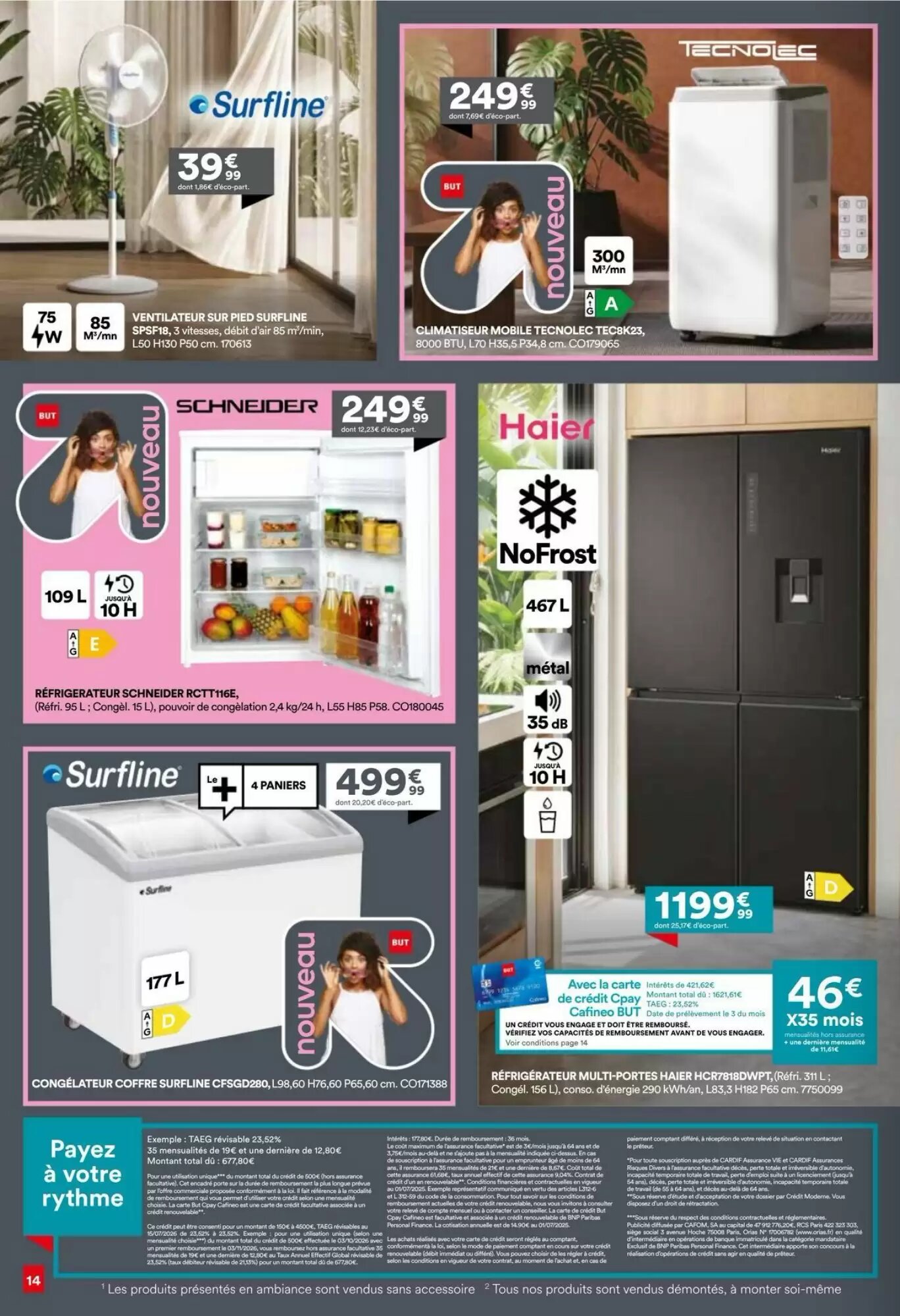 Prospectus promotionnel BUT valable à partir du 07/10/2026 - Page 14.