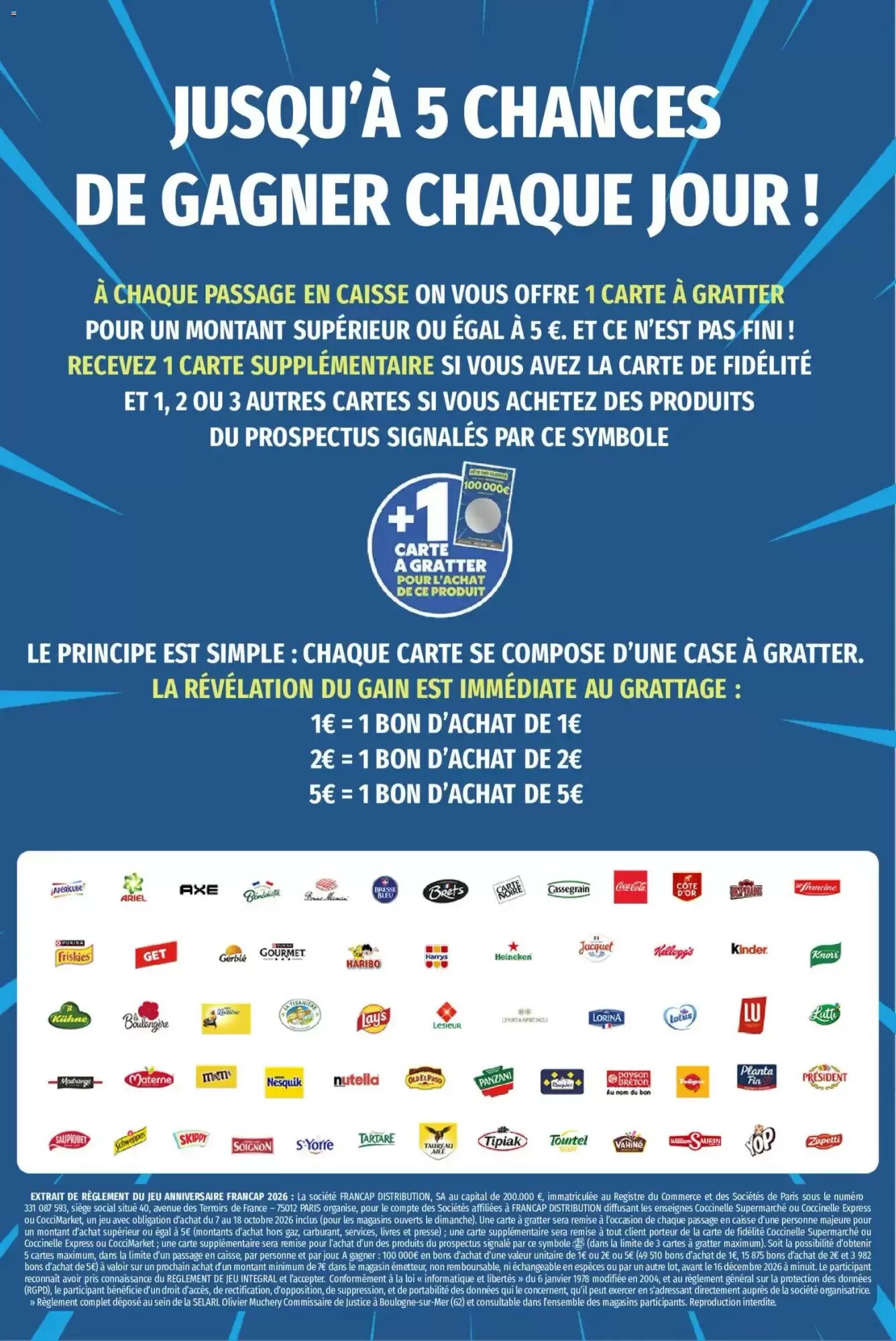 Prospectus promotionnel Coccinelle Supermarché valable à partir du 07/10/2026 - Page 2.