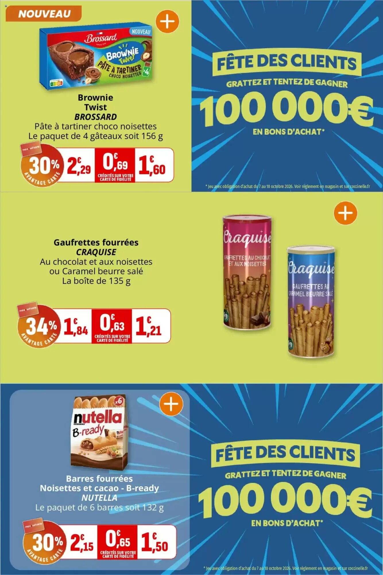 Prospectus promotionnel Coccinelle Supermarché valable à partir du 07/10/2026 - Page 21.