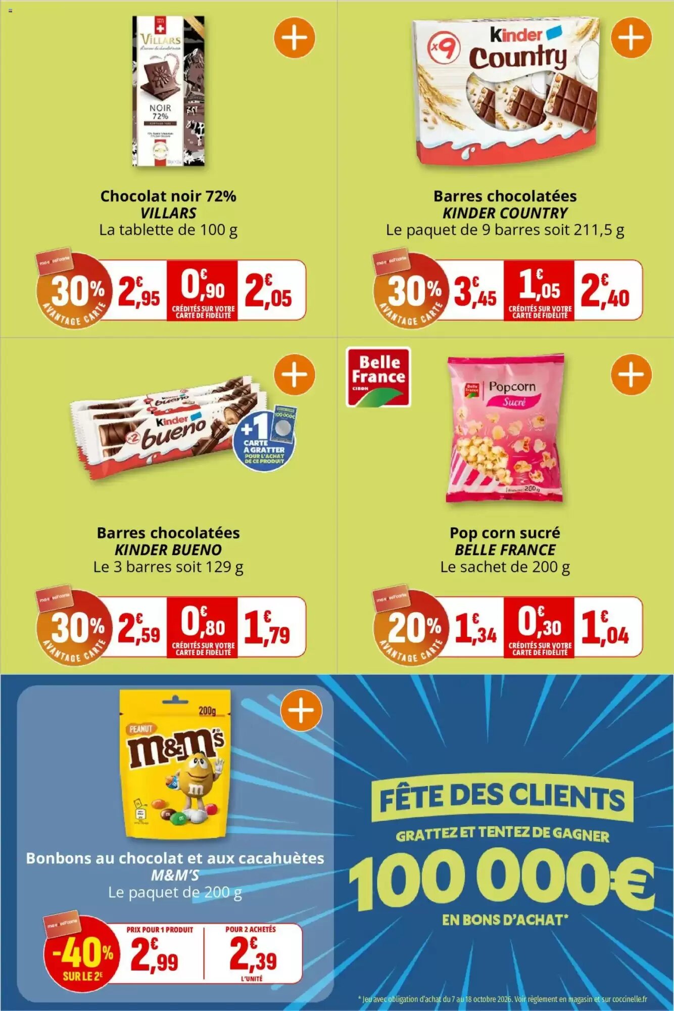 Prospectus promotionnel Coccinelle Supermarché valable à partir du 07/10/2026 - Page 24.