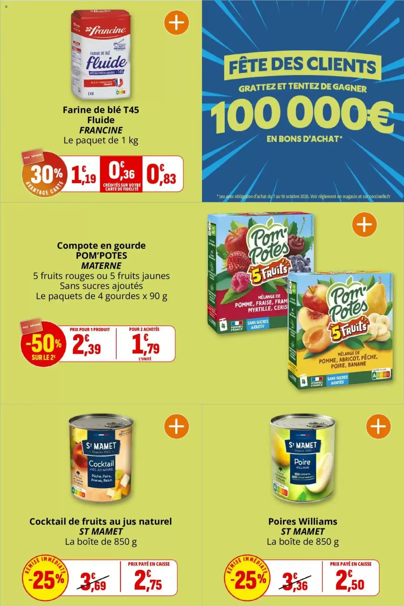 Prospectus promotionnel Coccinelle Supermarché valable à partir du 07/10/2026 - Page 26.