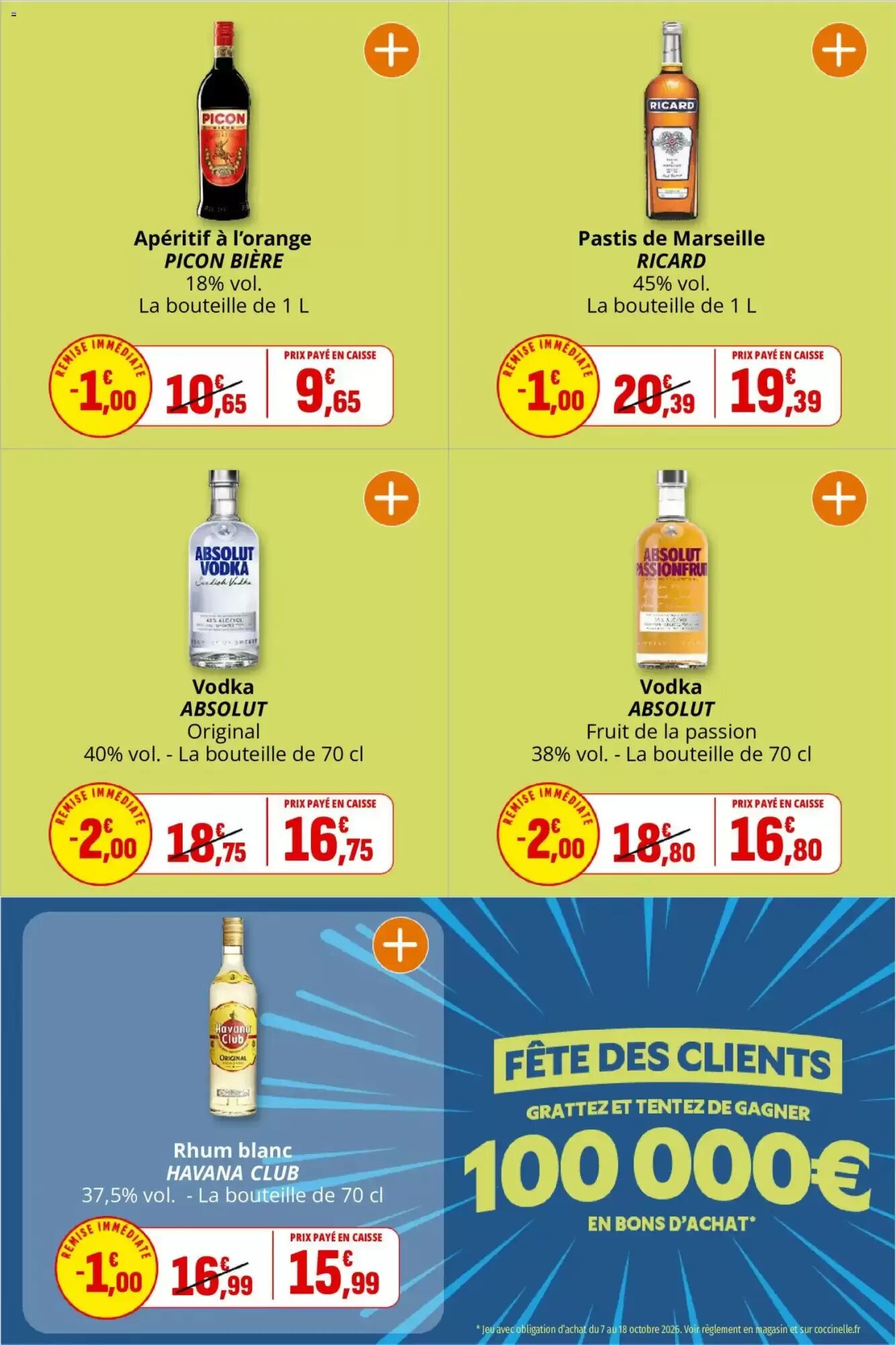 Prospectus promotionnel Coccinelle Supermarché valable à partir du 07/10/2026 - Page 40.