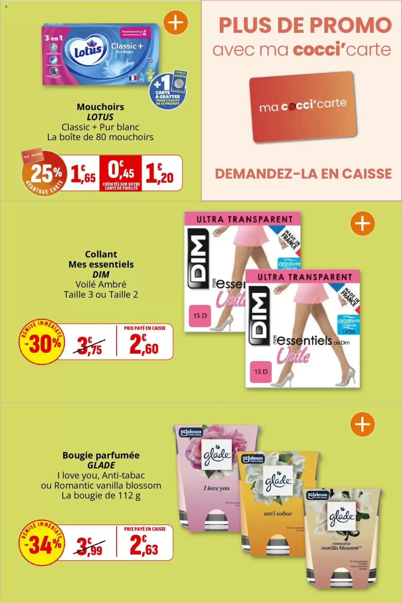 Prospectus promotionnel Coccinelle Supermarché valable à partir du 07/10/2026 - Page 49.
