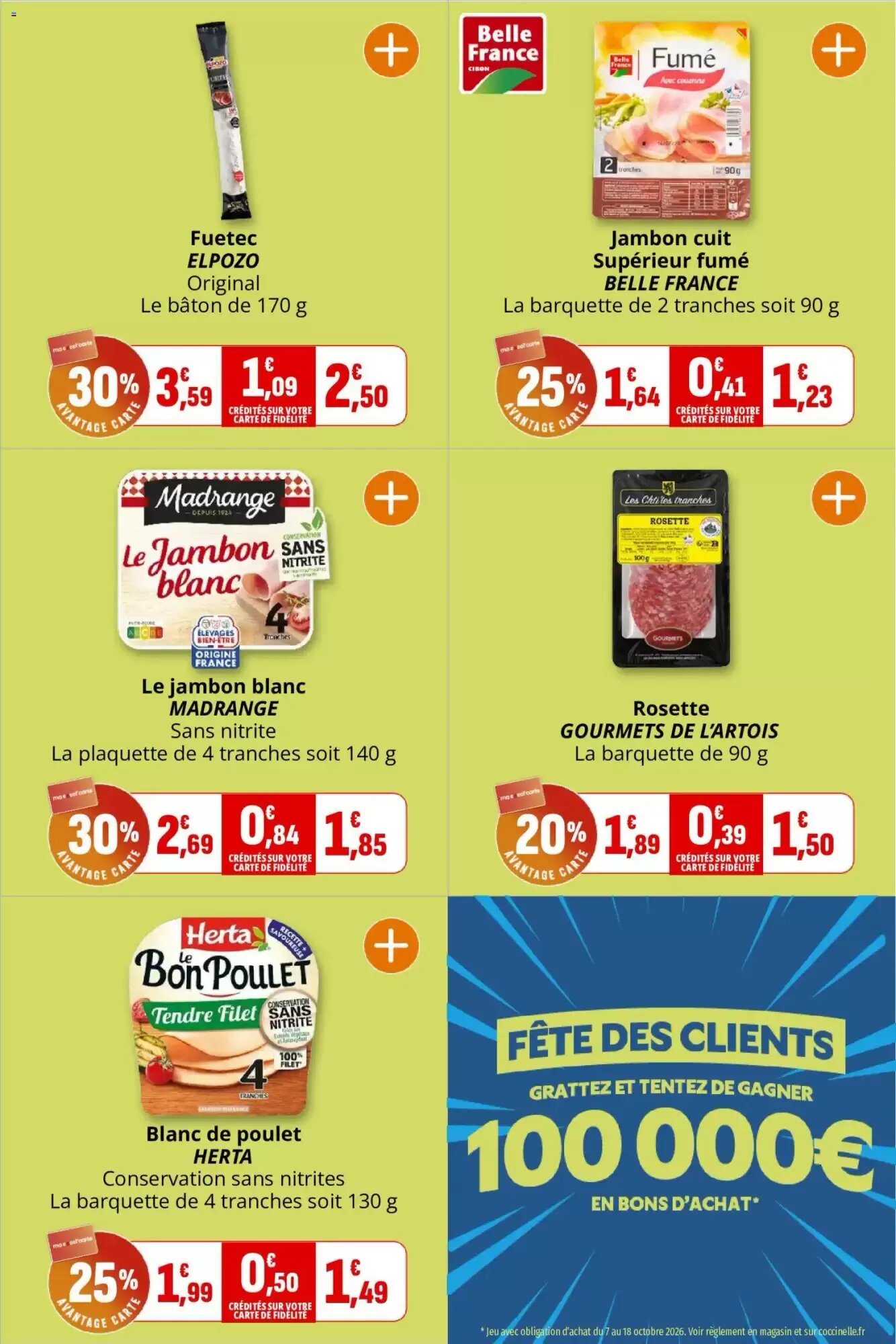 Prospectus promotionnel Coccinelle Supermarché valable à partir du 07/10/2026 - Page 6.