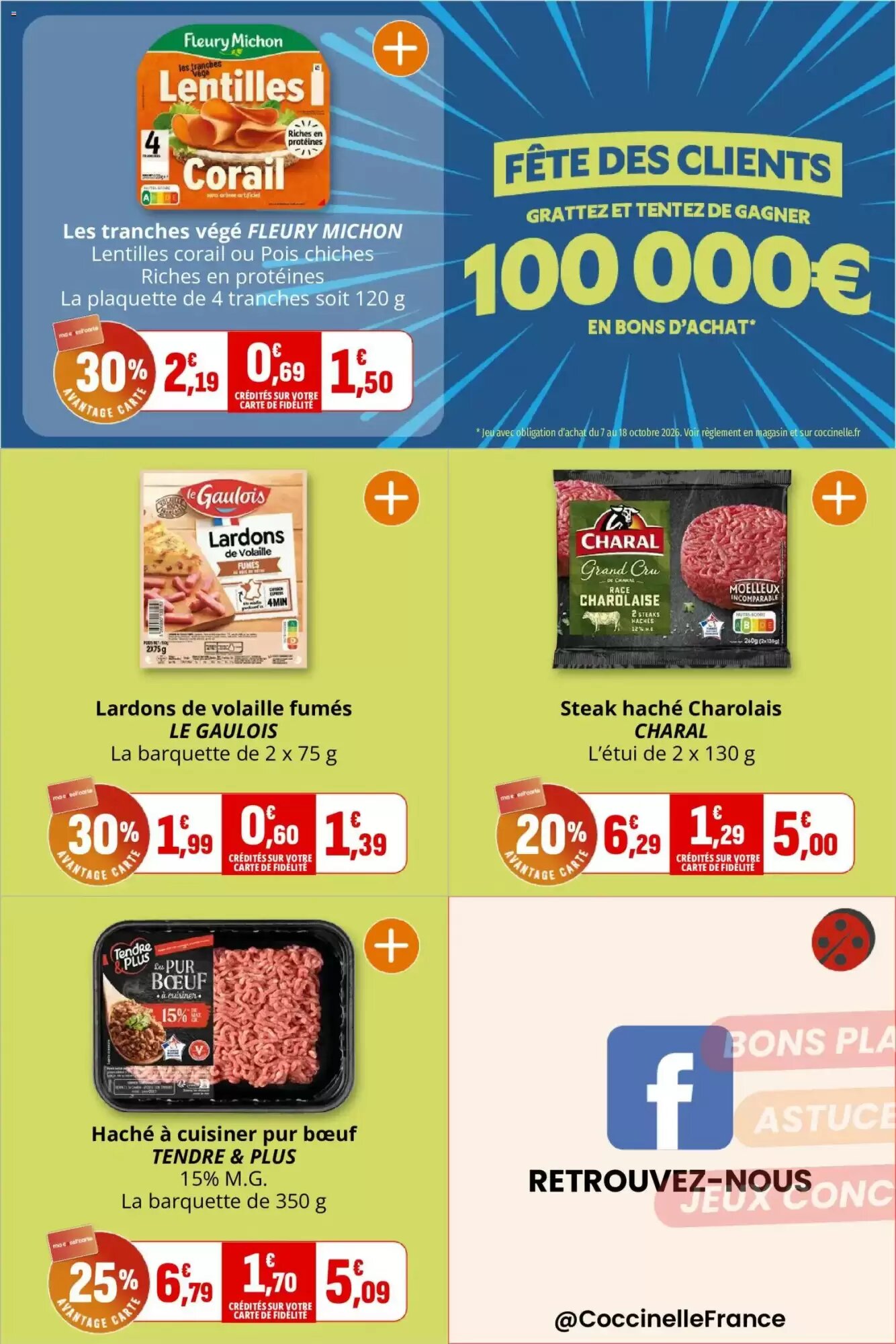 Prospectus promotionnel Coccinelle Supermarché valable à partir du 07/10/2026 - Page 7.