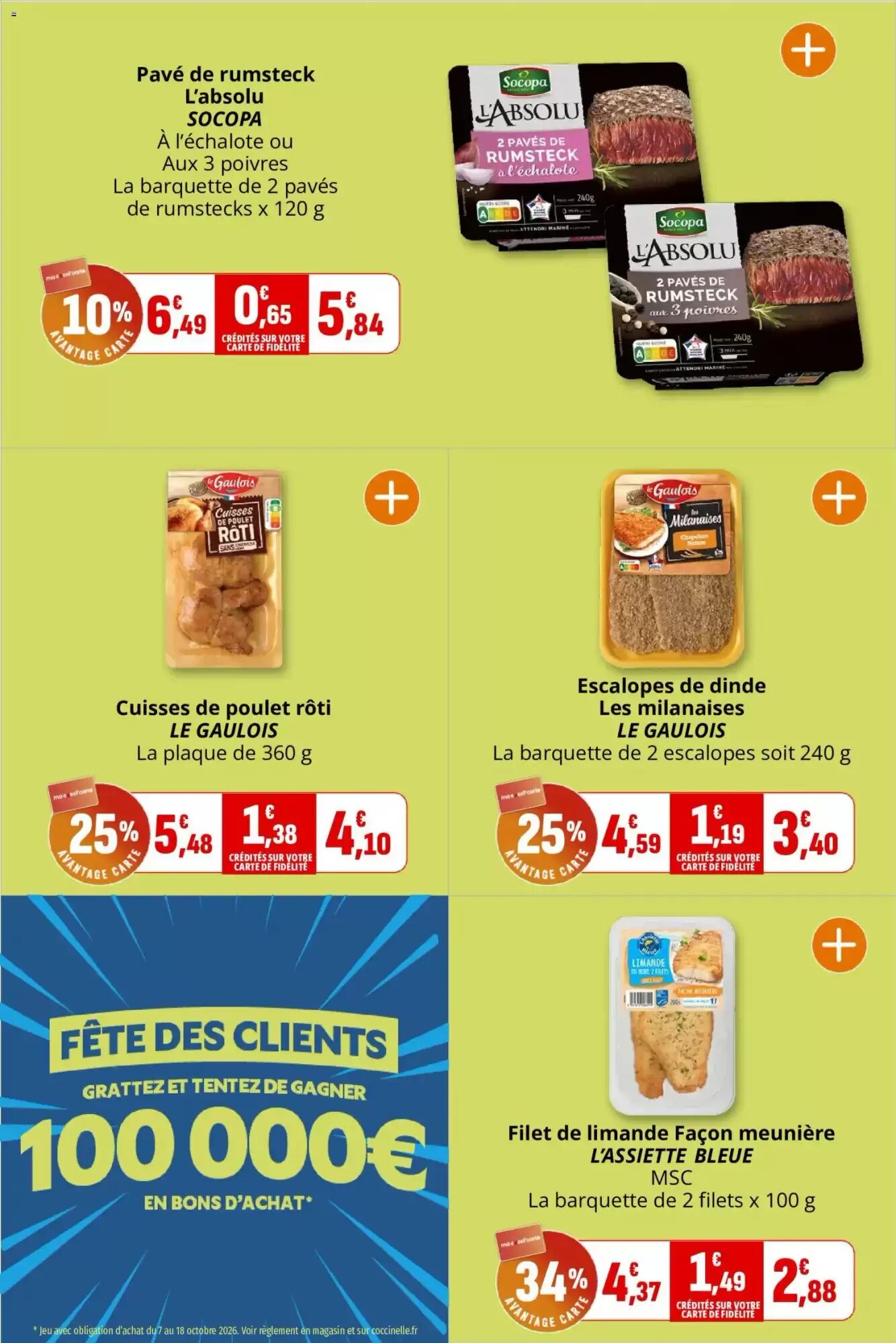 Prospectus promotionnel Coccinelle Supermarché valable à partir du 07/10/2026 - Page 8.