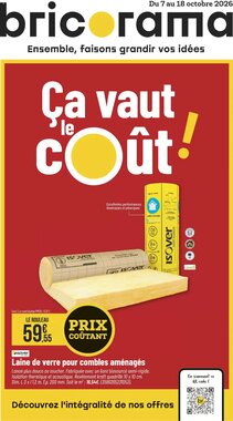 Prospectus promotionnel Bricorama valable à partir du 07/10/2026