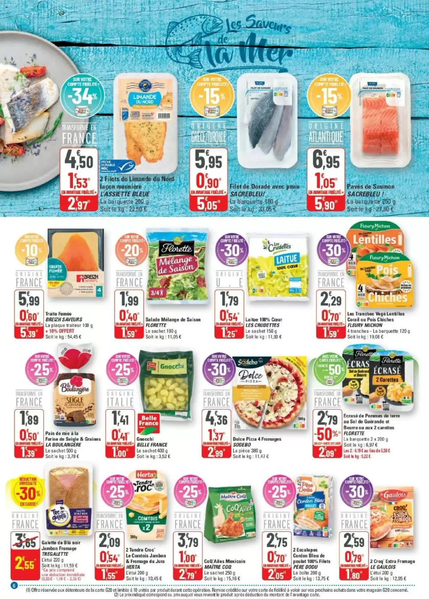 Prospectus promotionnel G20 valable à partir du 07/10/2026 - Page 6.