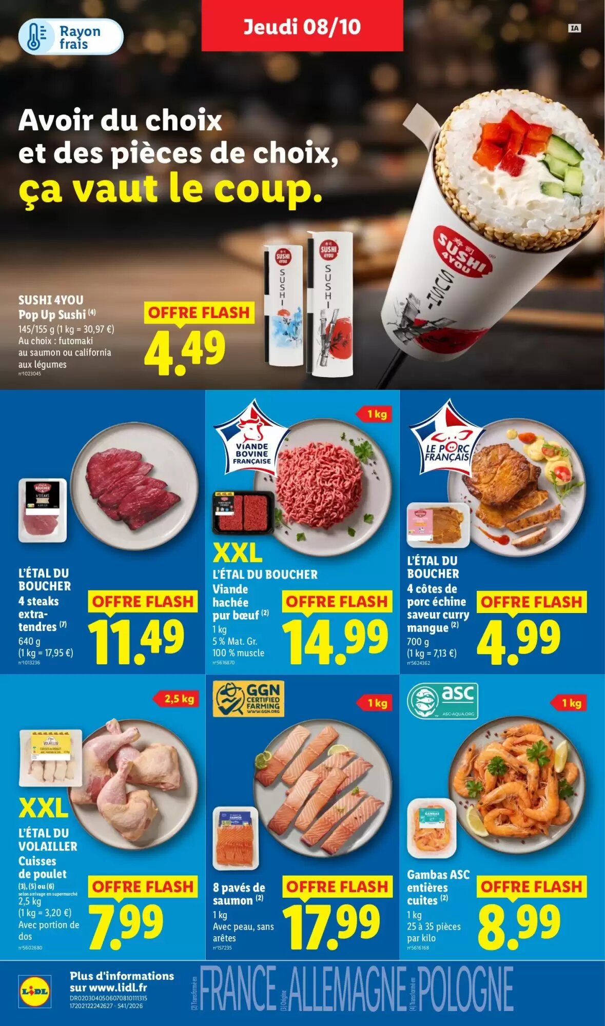Prospectus promotionnel Lidl valable à partir du 08/10/2026 - Page 10.