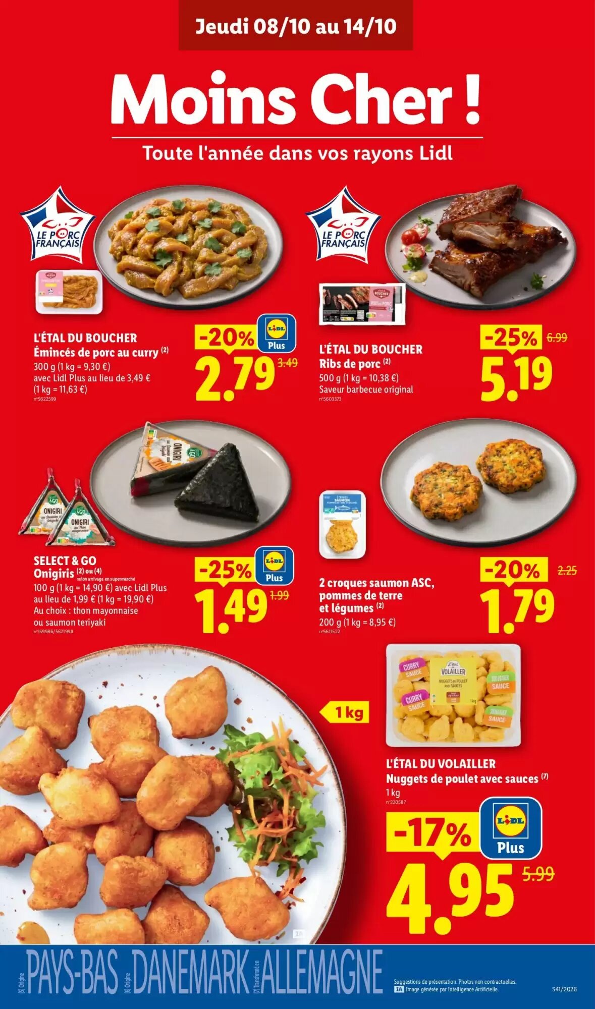 Prospectus promotionnel Lidl valable à partir du 08/10/2026 - Page 11.