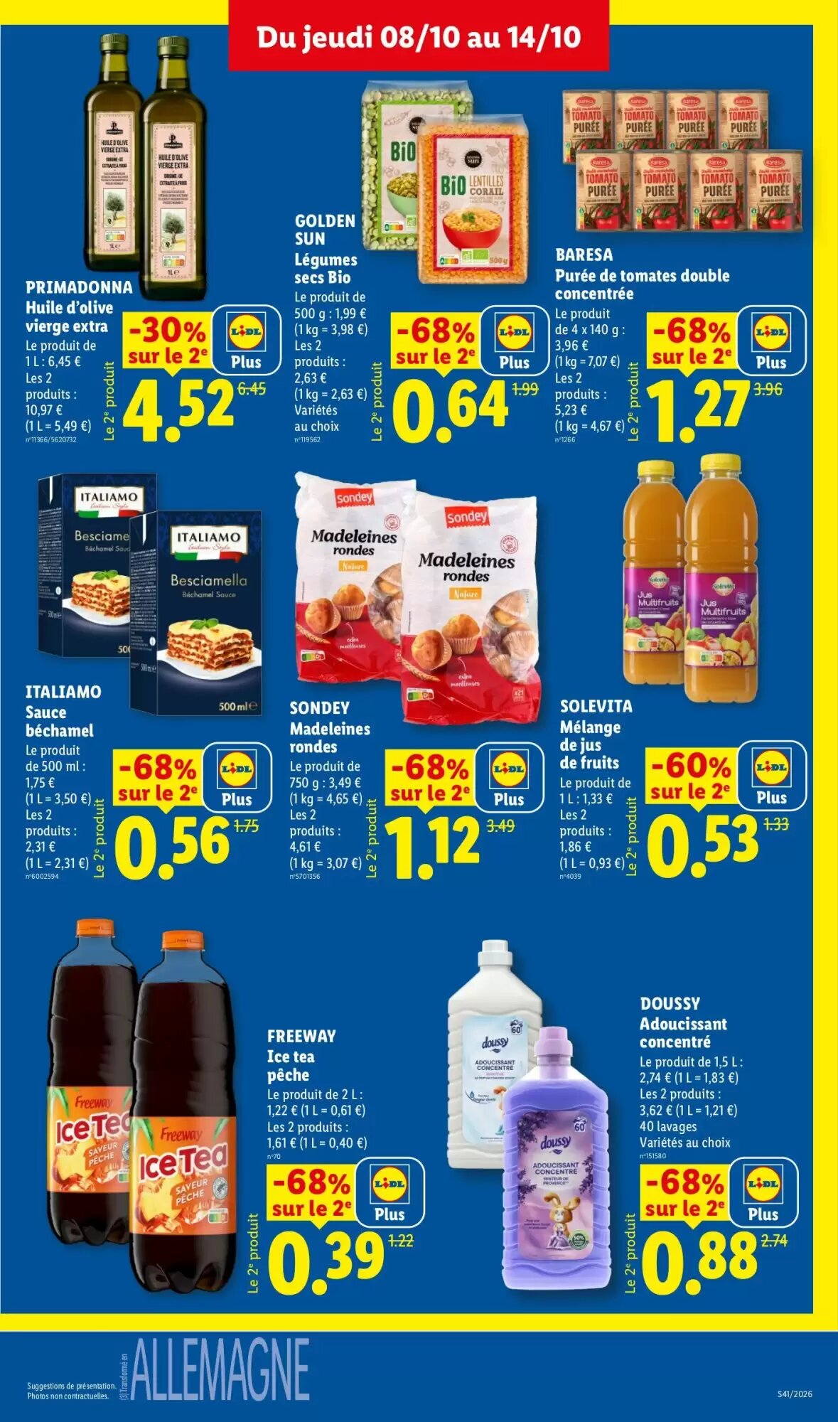Prospectus promotionnel Lidl valable à partir du 08/10/2026 - Page 15.
