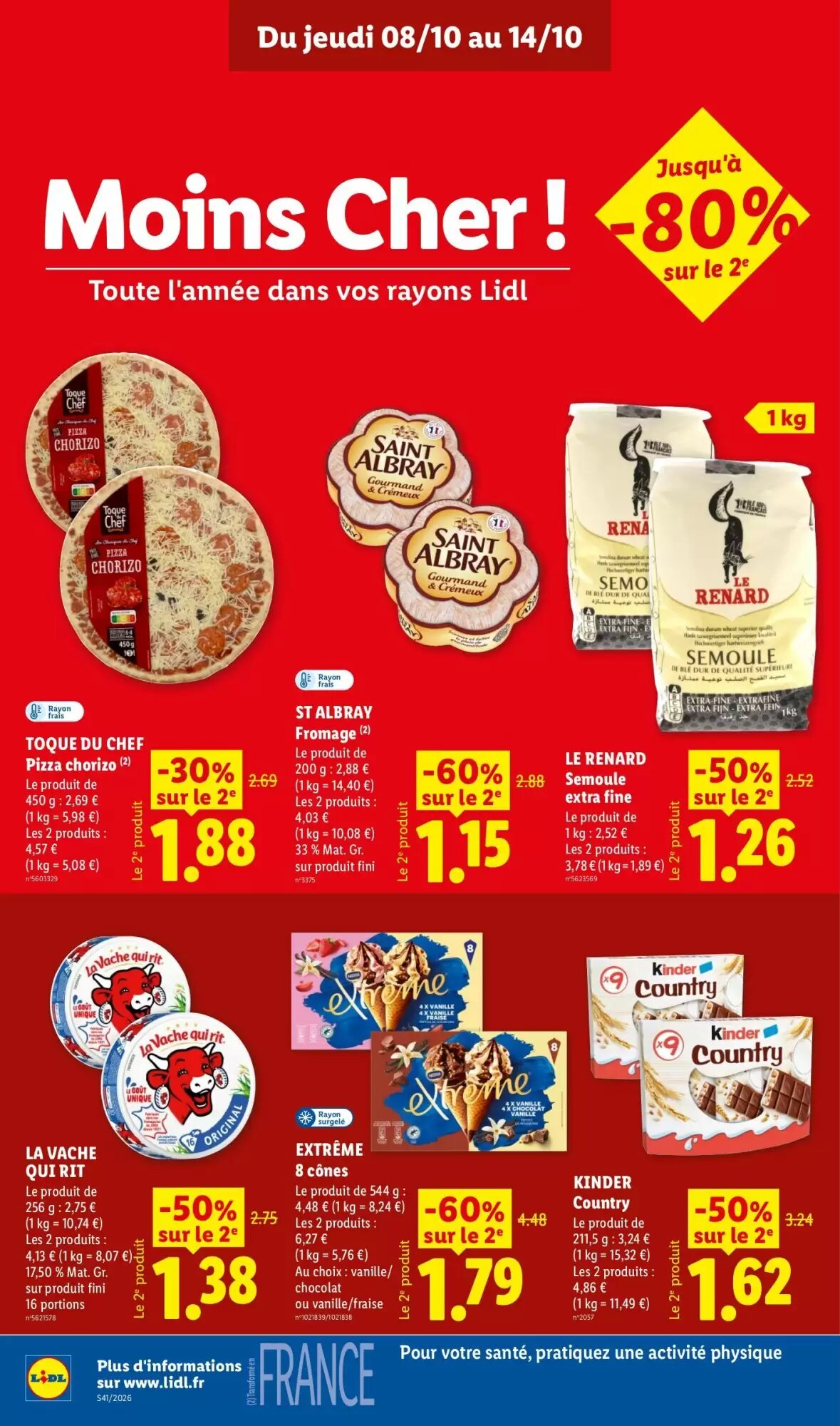 Prospectus promotionnel Lidl valable à partir du 08/10/2026 - Page 18.