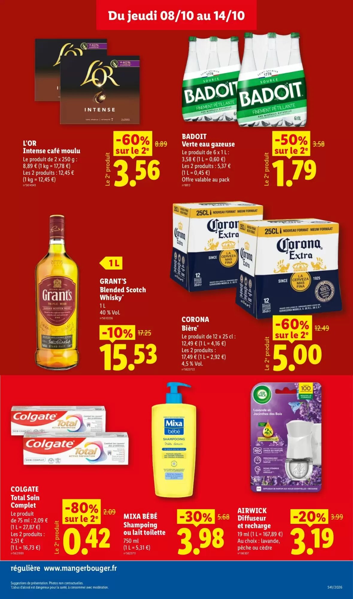 Prospectus promotionnel Lidl valable à partir du 08/10/2026 - Page 19.