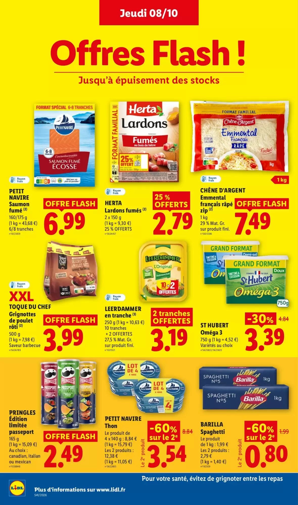 Prospectus promotionnel Lidl valable à partir du 08/10/2026 - Page 20.
