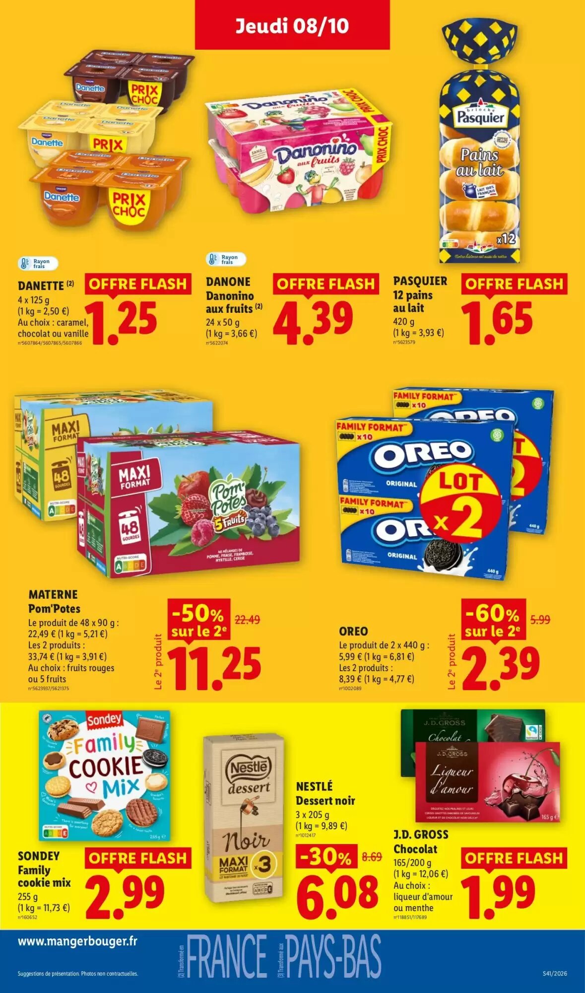 Prospectus promotionnel Lidl valable à partir du 08/10/2026 - Page 21.