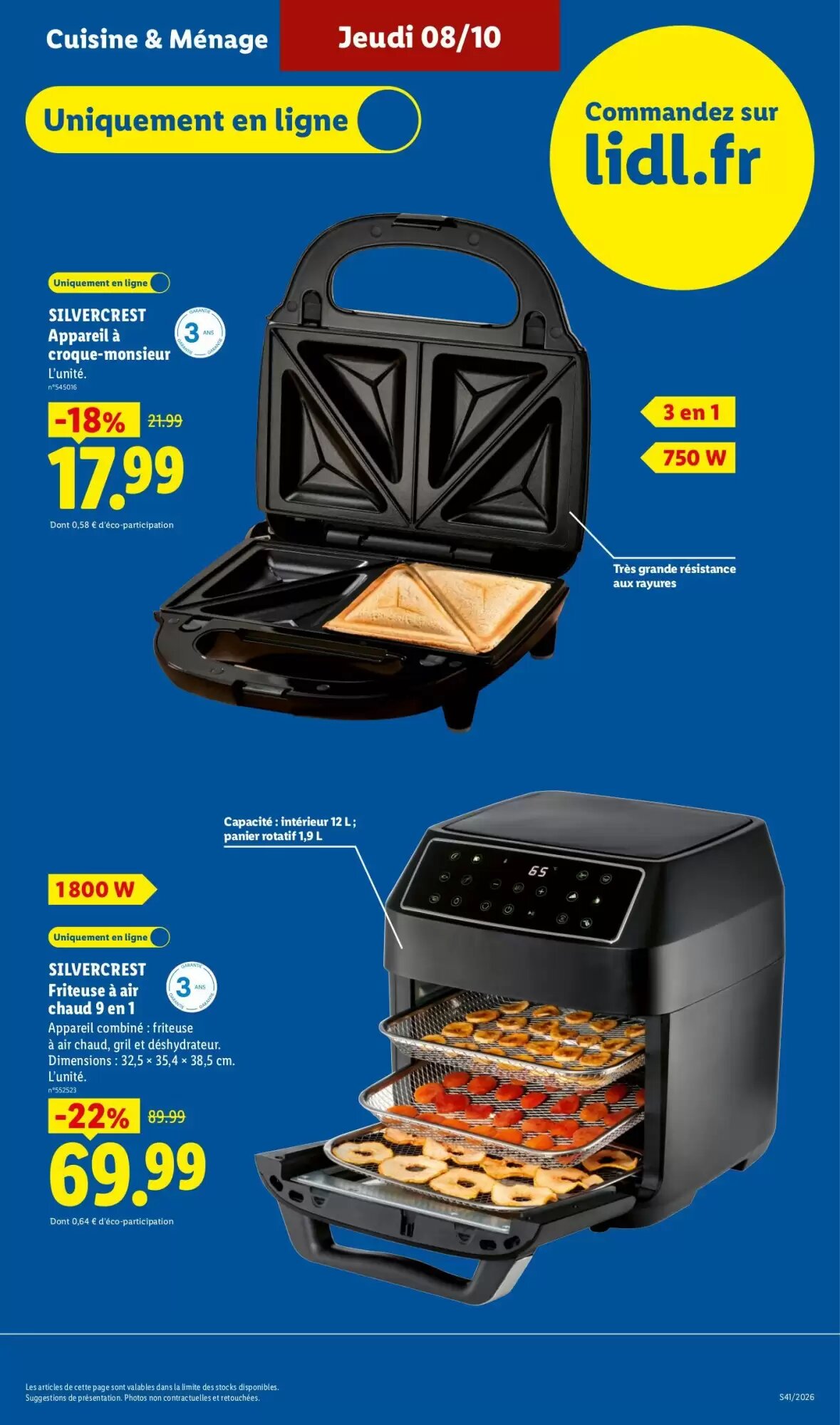 Prospectus promotionnel Lidl valable à partir du 08/10/2026 - Page 31.