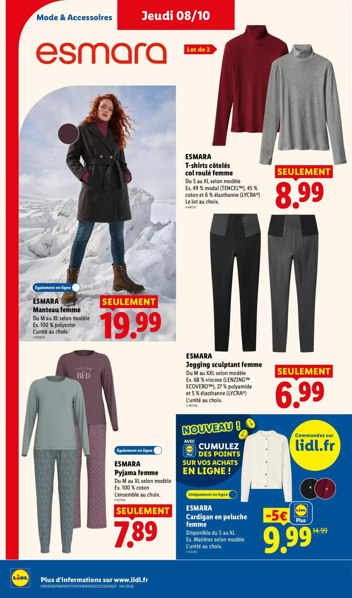Prospectus promotionnel Lidl valable à partir du 08/10/2026 - Page 42.