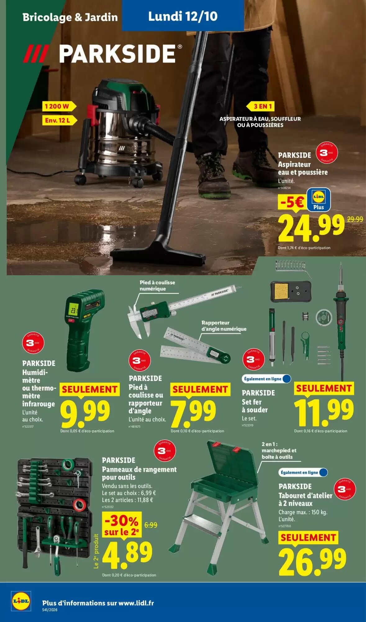 Prospectus promotionnel Lidl valable à partir du 08/10/2026 - Page 54.