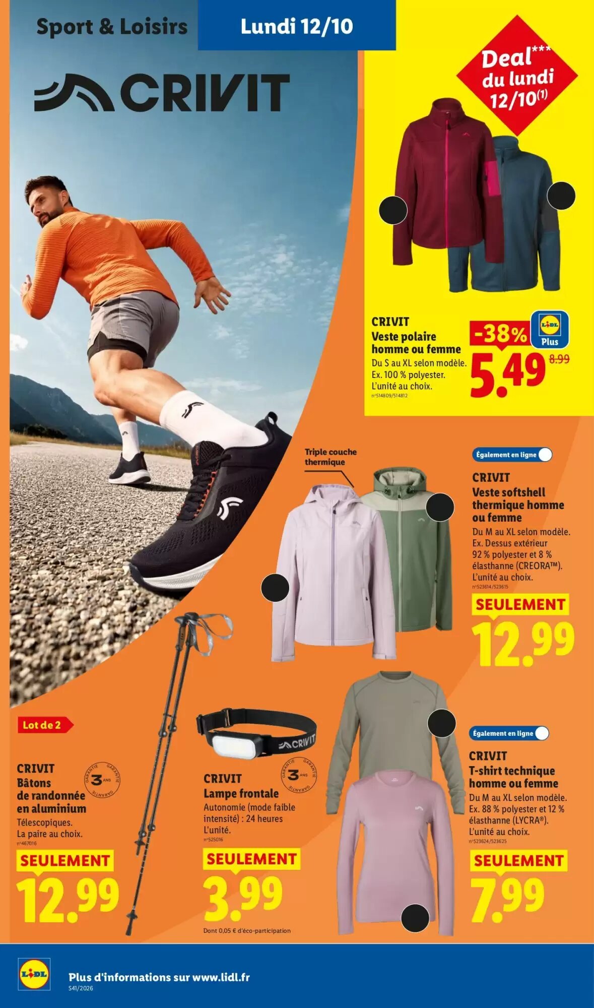Prospectus promotionnel Lidl valable à partir du 08/10/2026 - Page 56.