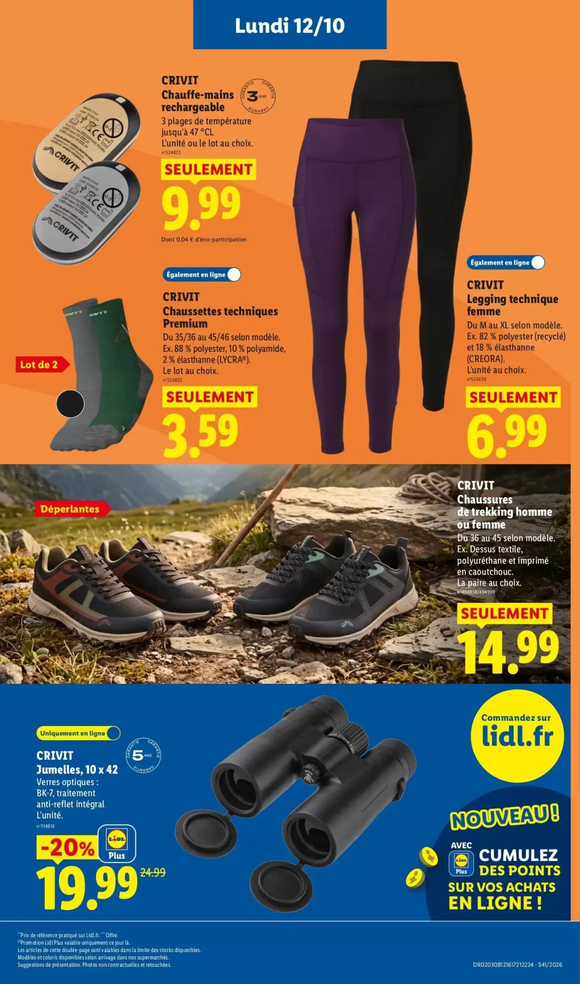 Prospectus promotionnel Lidl valable à partir du 08/10/2026 - Page 57.