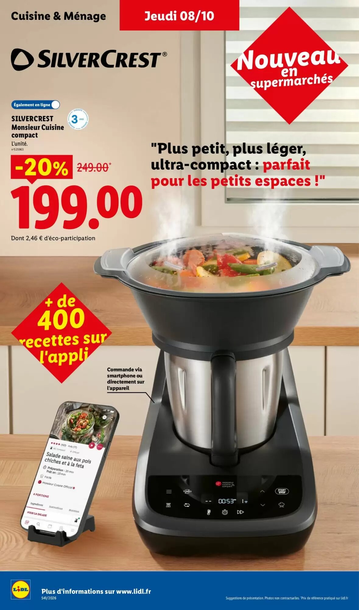 Prospectus promotionnel Lidl valable à partir du 08/10/2026 - Page 58.