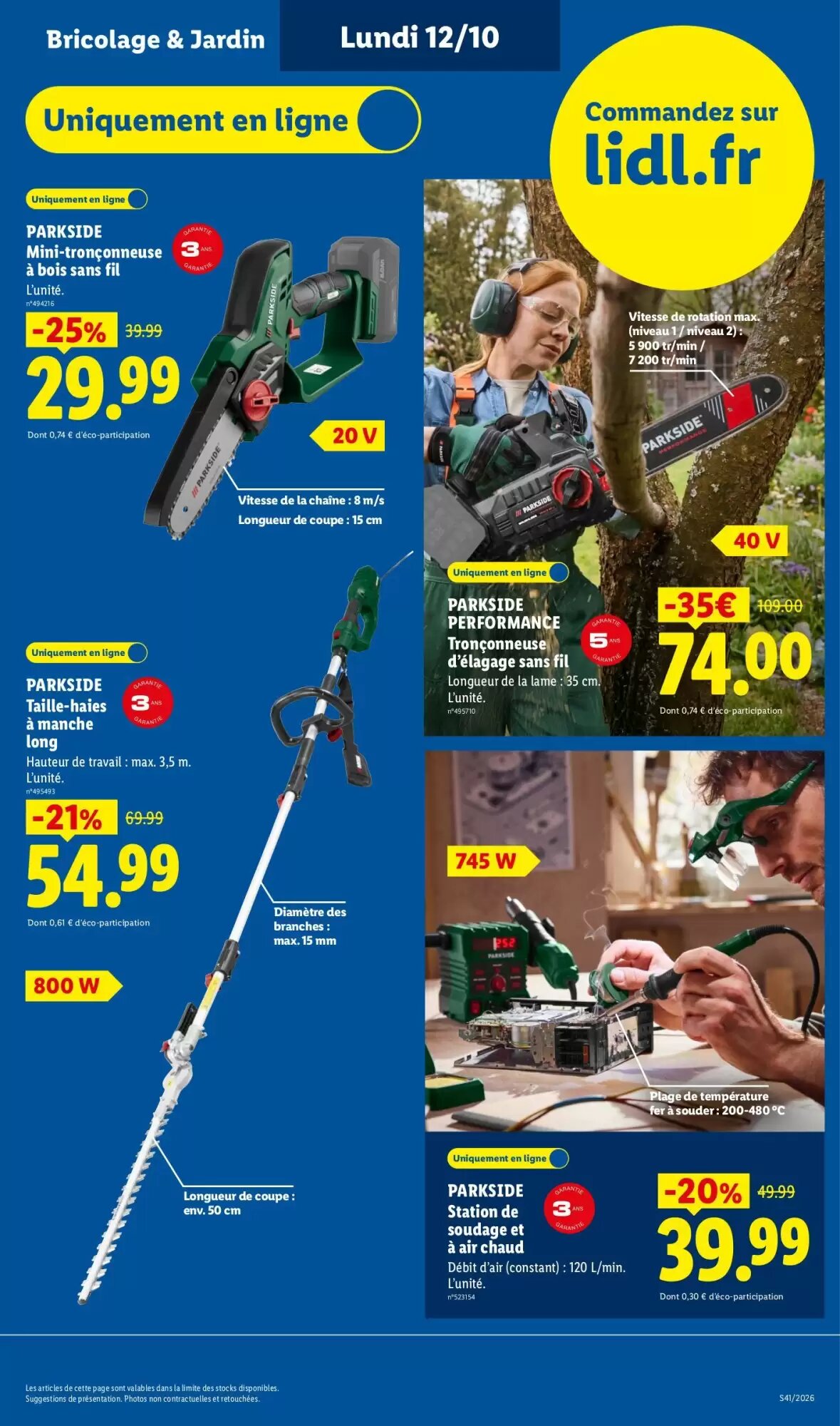 Prospectus promotionnel Lidl valable à partir du 08/10/2026 - Page 9.