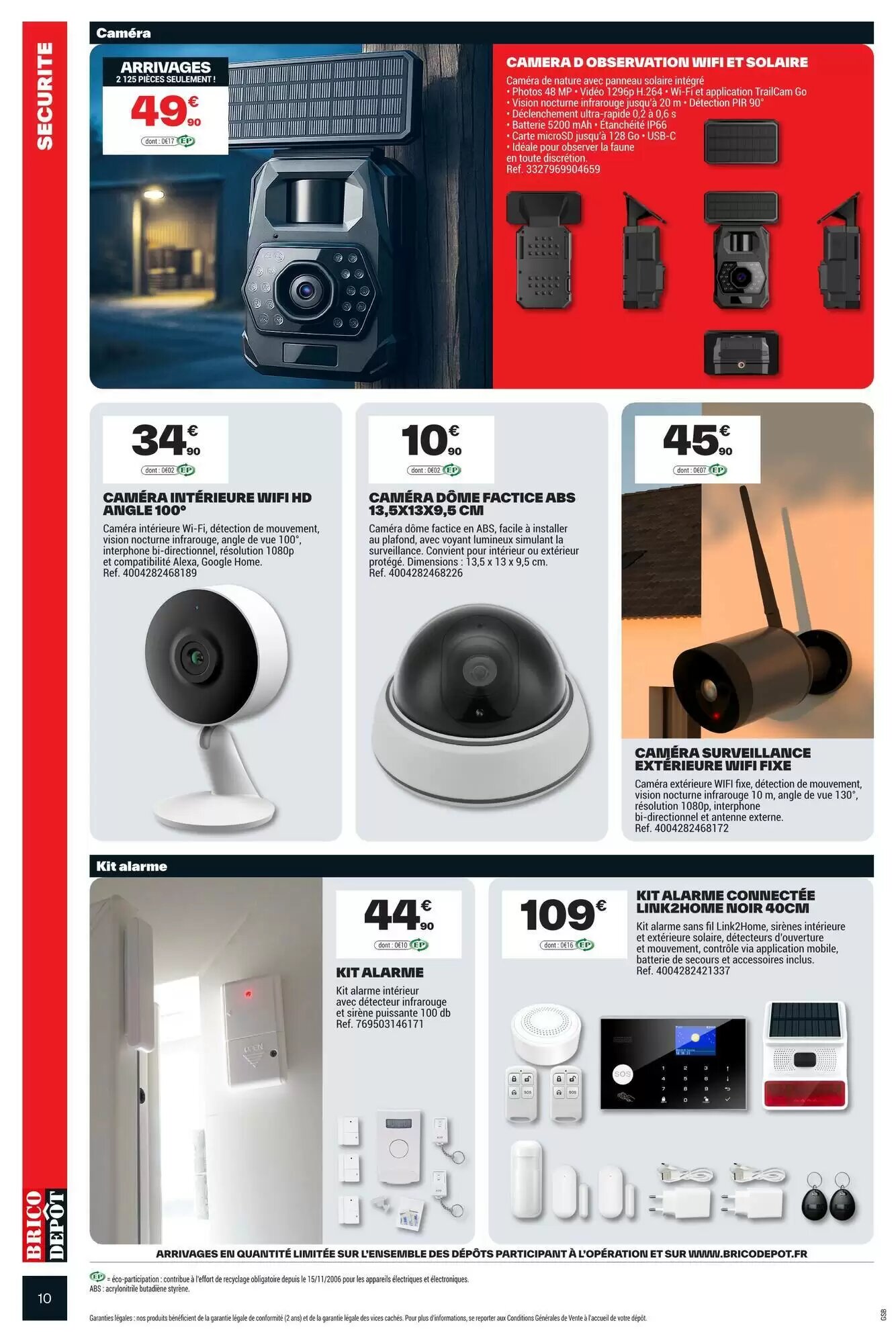 Prospectus promotionnel Brico Dépôt valable à partir du 09/10/2026 - Page 10.