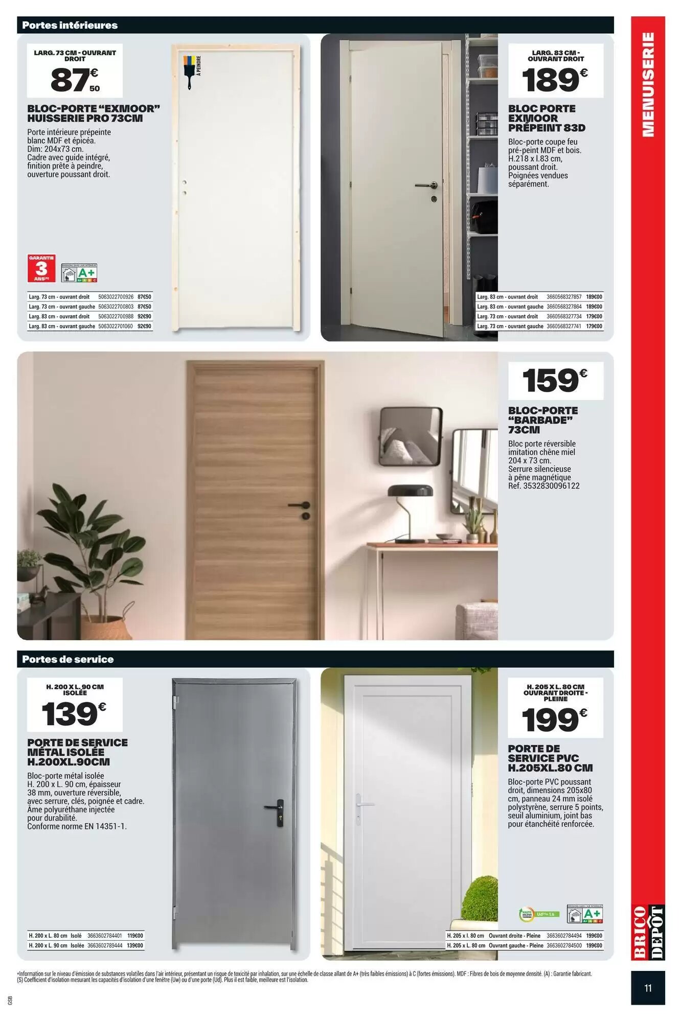 Prospectus promotionnel Brico Dépôt valable à partir du 09/10/2026 - Page 11.