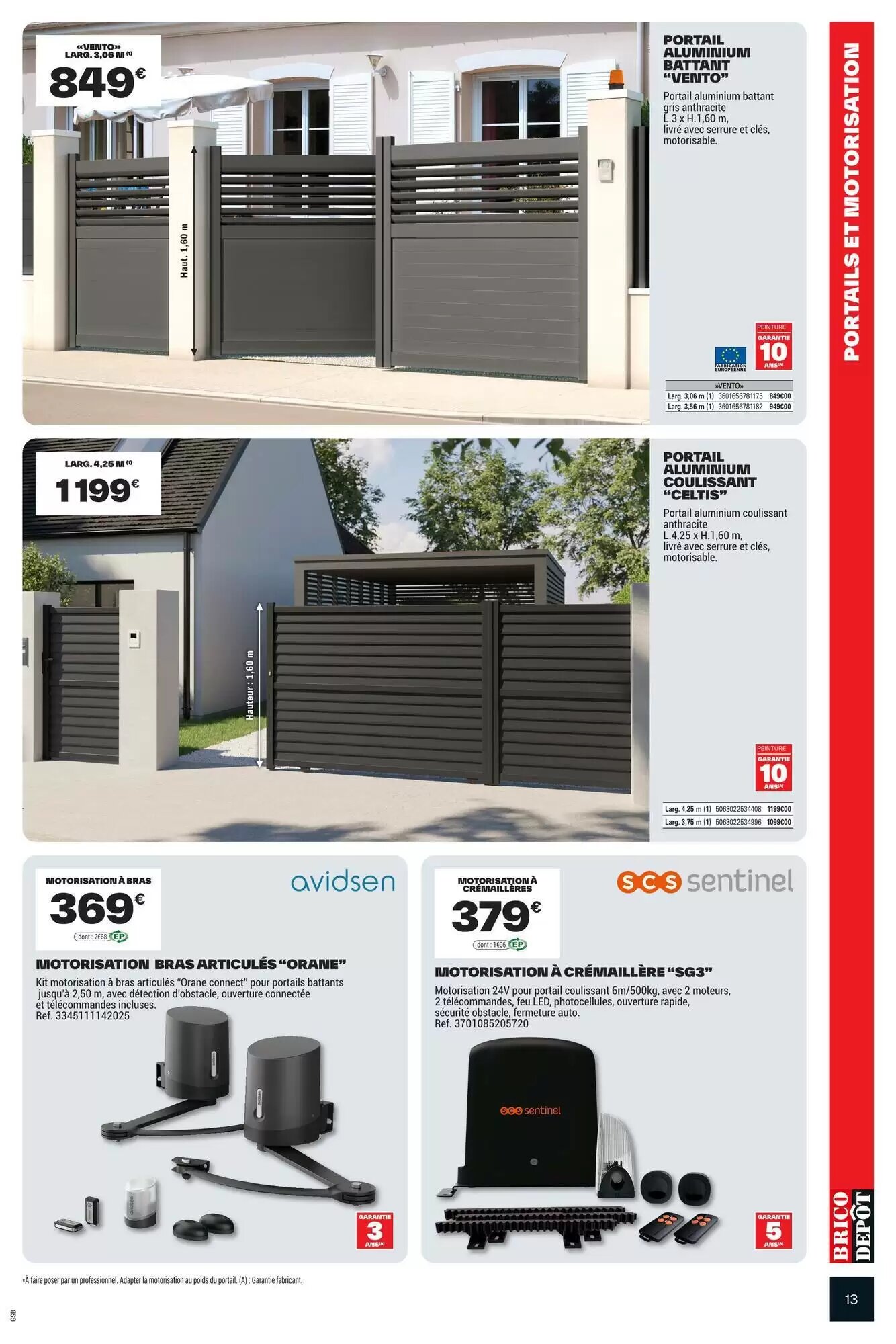 Prospectus promotionnel Brico Dépôt valable à partir du 09/10/2026 - Page 13.