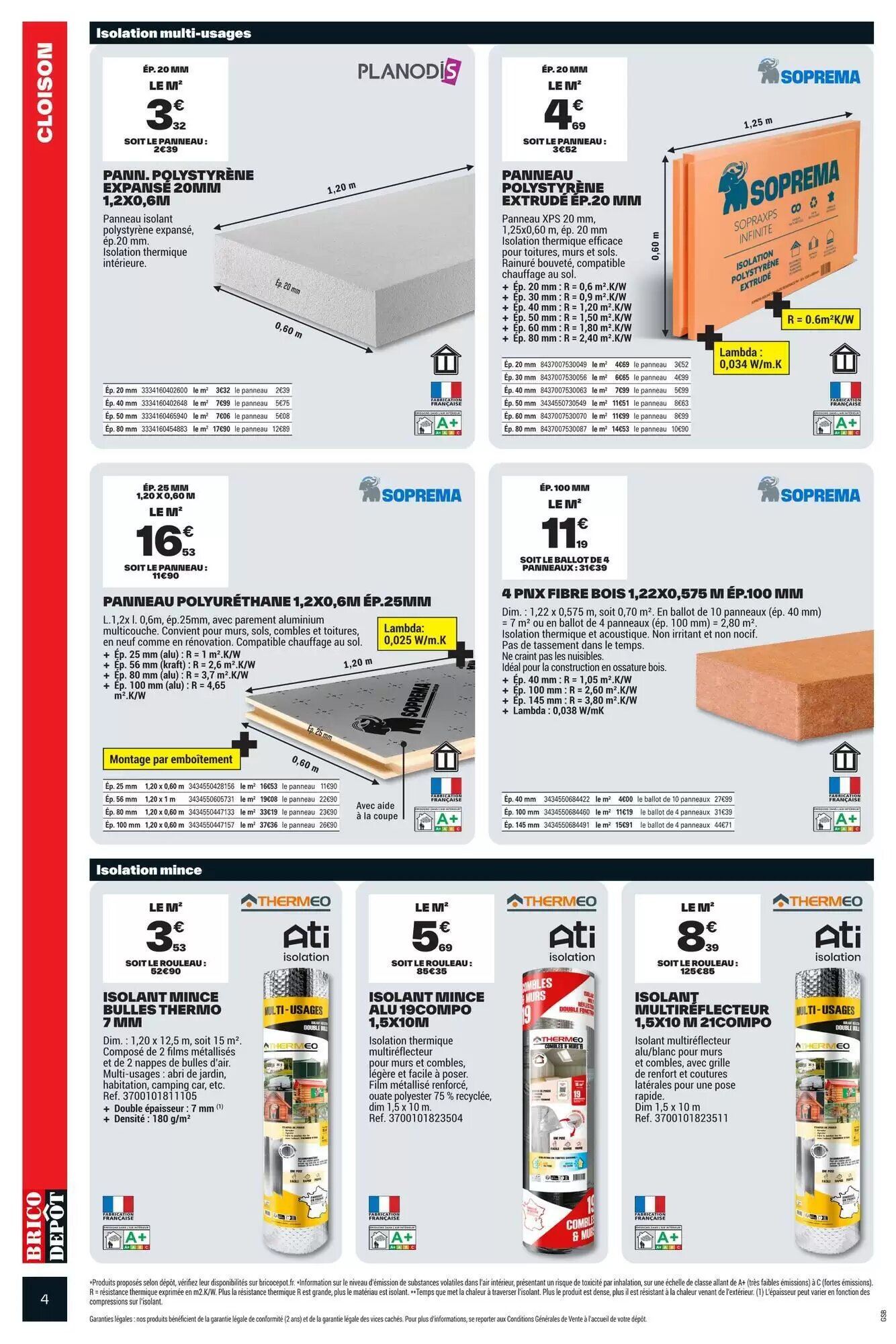 Prospectus promotionnel Brico Dépôt valable à partir du 09/10/2026 - Page 4.
