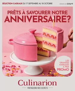 Prospectus promotionnel Culinarion valable à partir du 09/10/2026