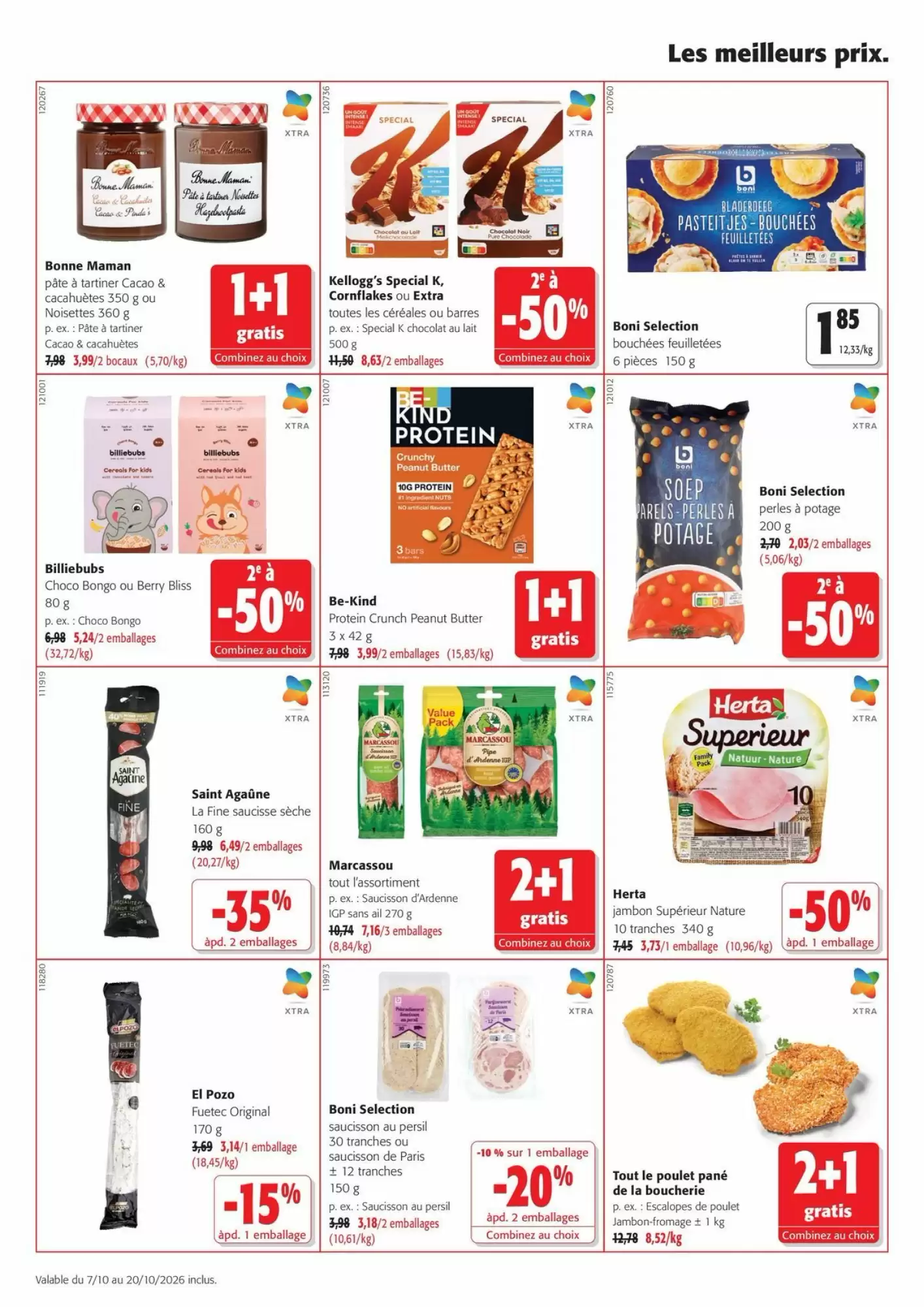 Prospectus promotionnel Colruyt valable à partir du 09/10/2026 - Page 10.