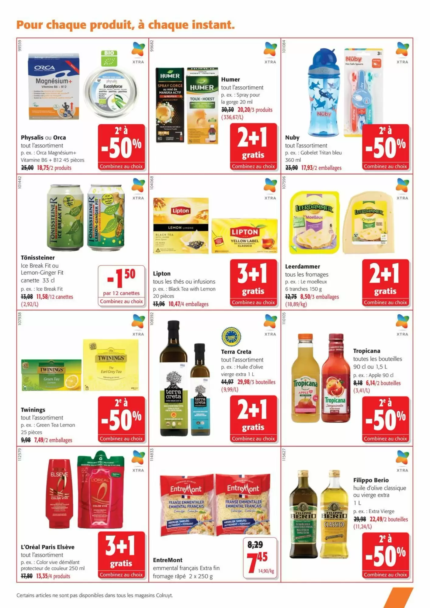 Prospectus promotionnel Colruyt valable à partir du 09/10/2026 - Page 17.