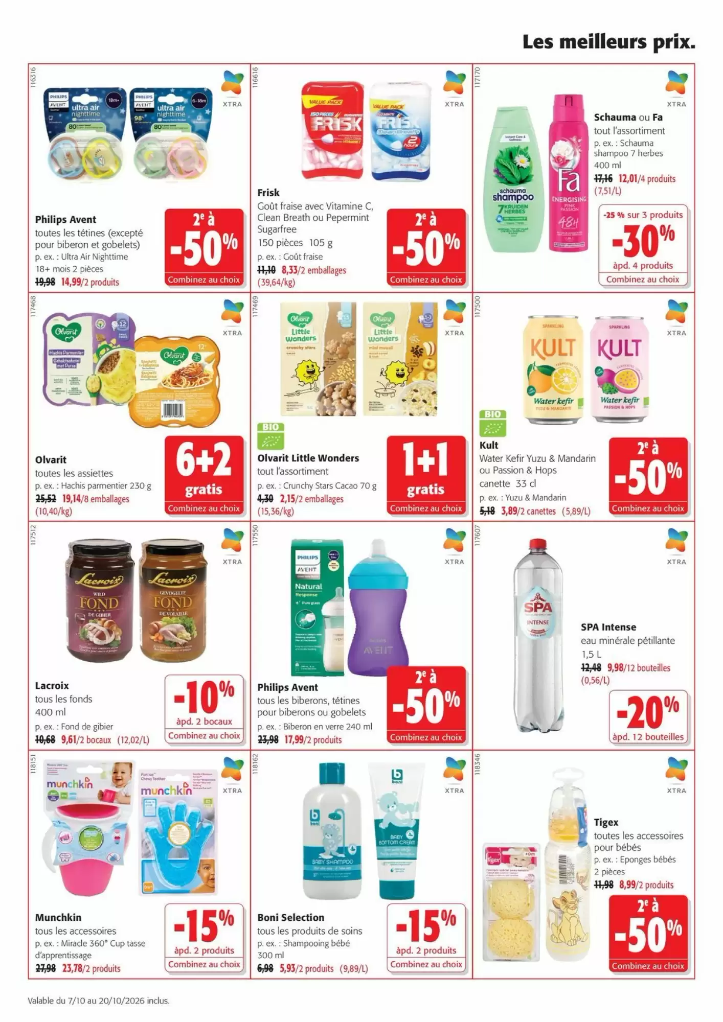 Prospectus promotionnel Colruyt valable à partir du 09/10/2026 - Page 18.