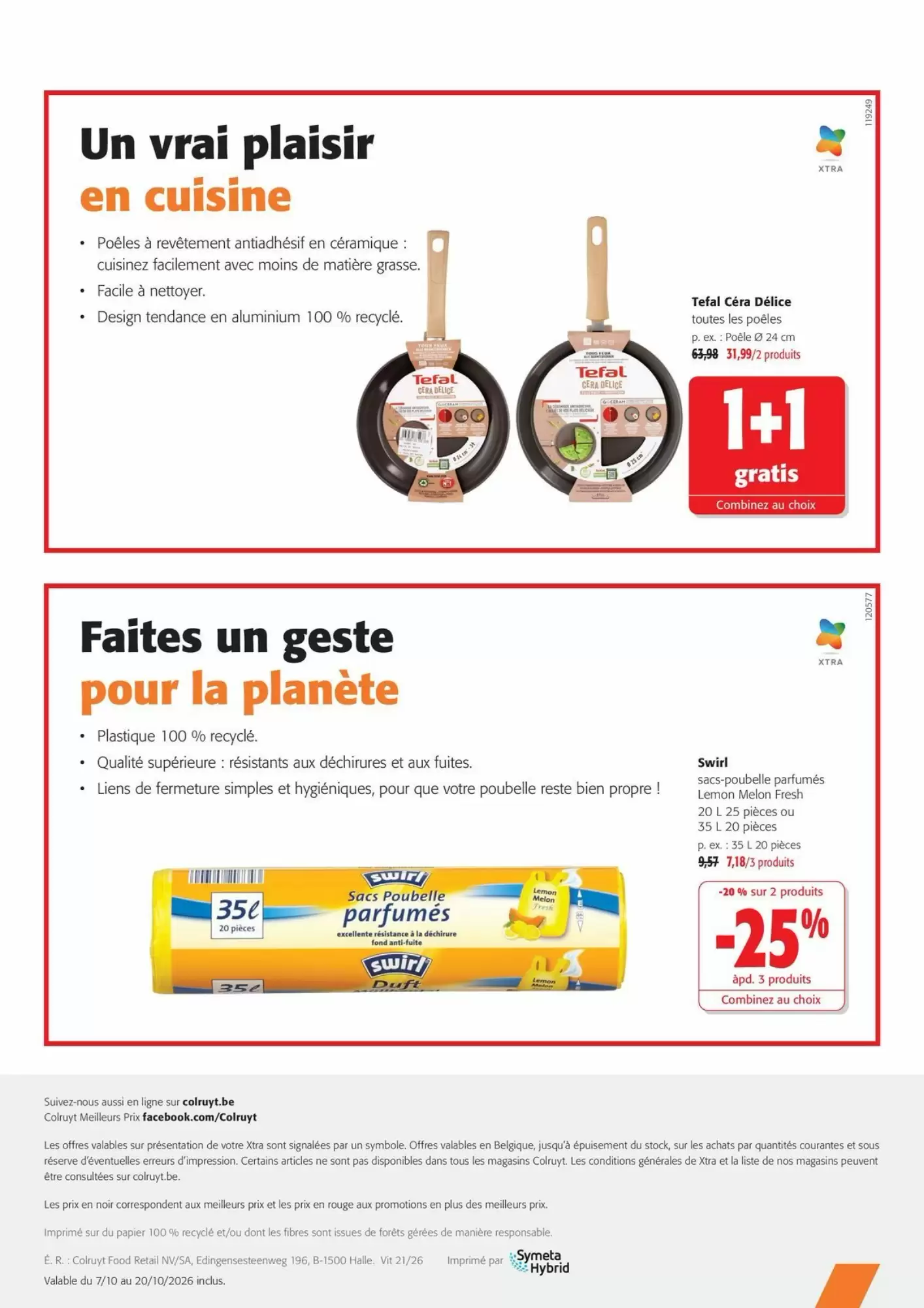 Prospectus promotionnel Colruyt valable à partir du 09/10/2026 - Page 24.