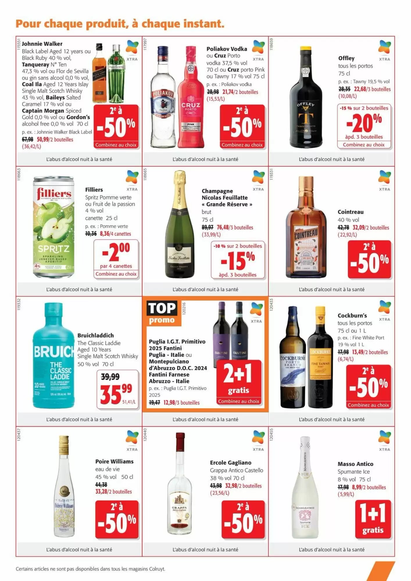 Prospectus promotionnel Colruyt valable à partir du 09/10/2026 - Page 3.