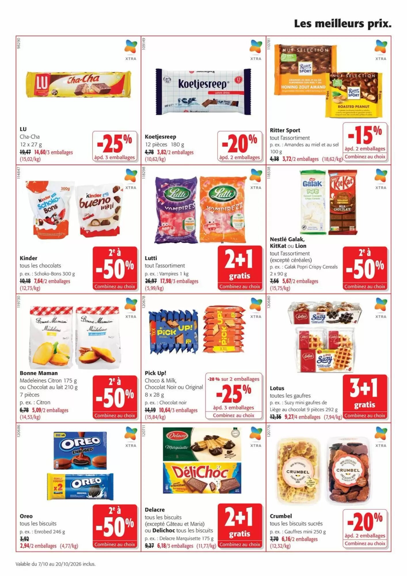 Prospectus promotionnel Colruyt valable à partir du 09/10/2026 - Page 6.