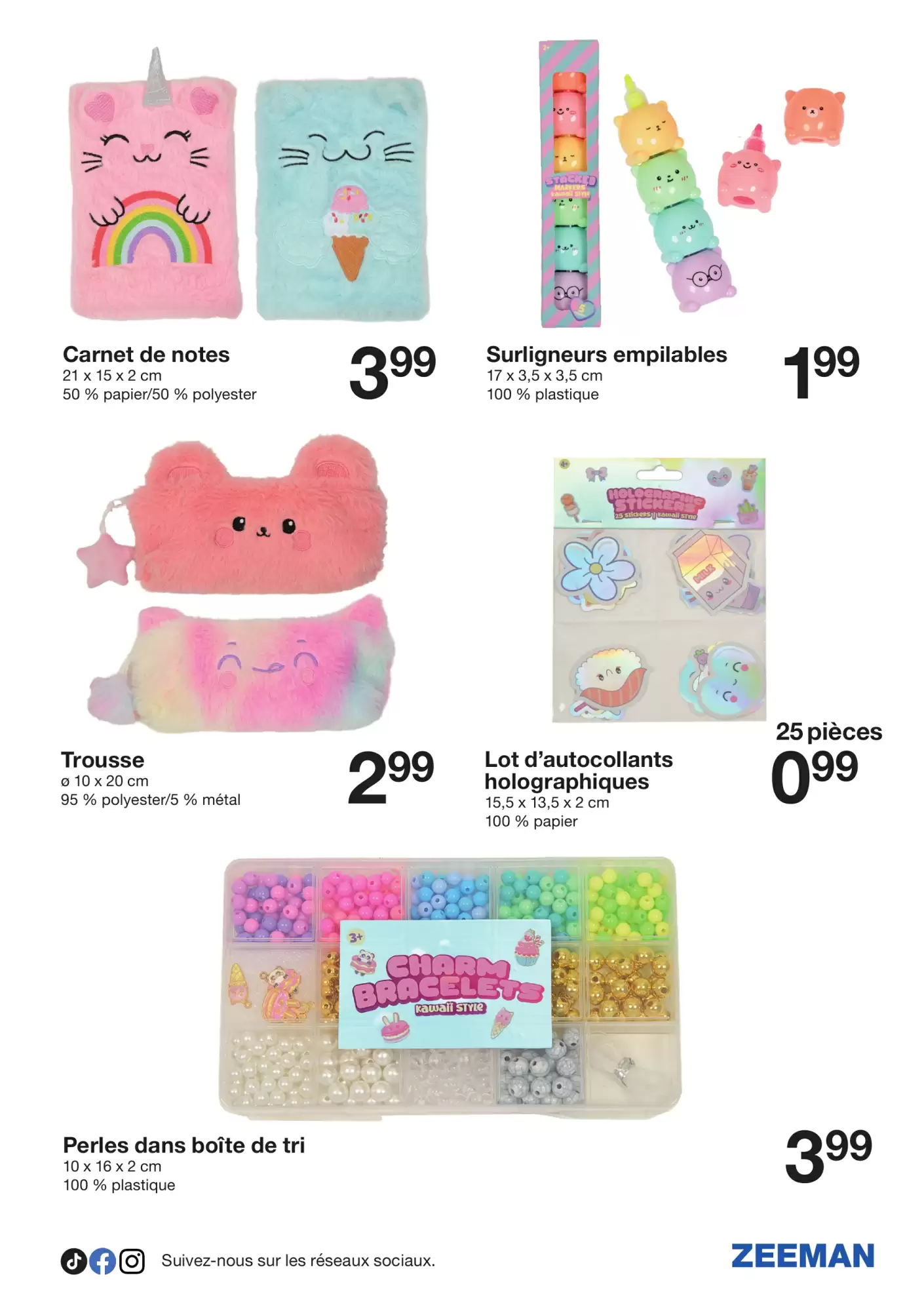 Prospectus promotionnel Zeeman valable à partir du 10/10/2026 - Page 15.