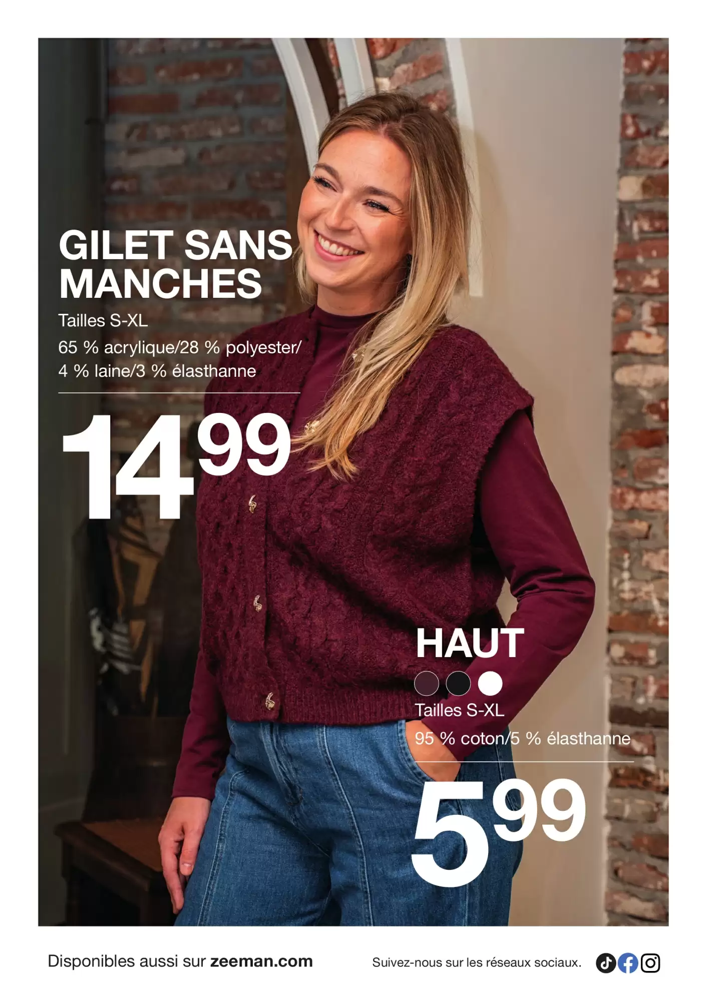 Prospectus promotionnel Zeeman valable à partir du 10/10/2026 - Page 6.