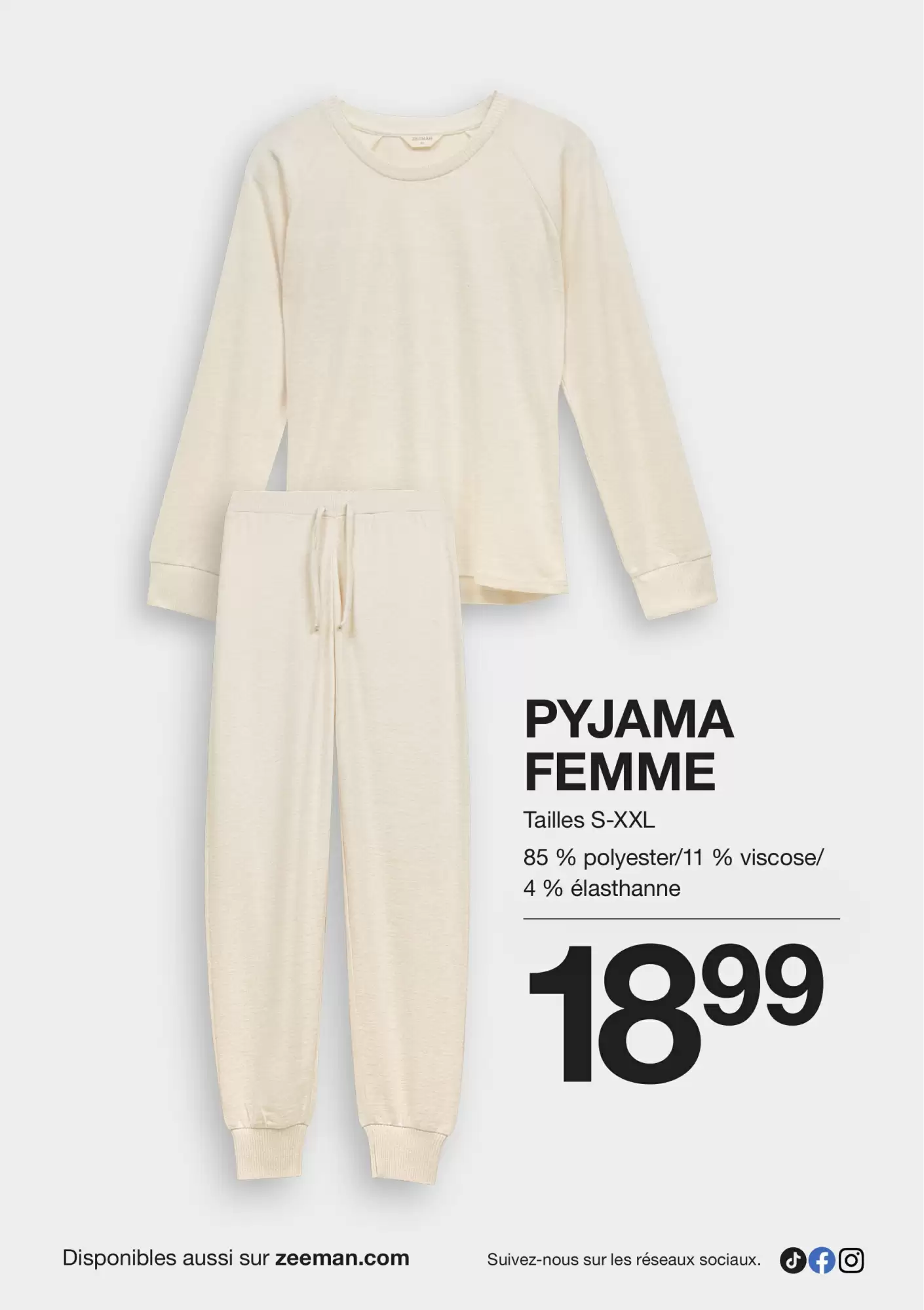 Prospectus promotionnel Zeeman valable à partir du 10/10/2026 - Page 8.