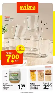 Prospectus promotionnel Wibra valable à partir du 12/10/2026
