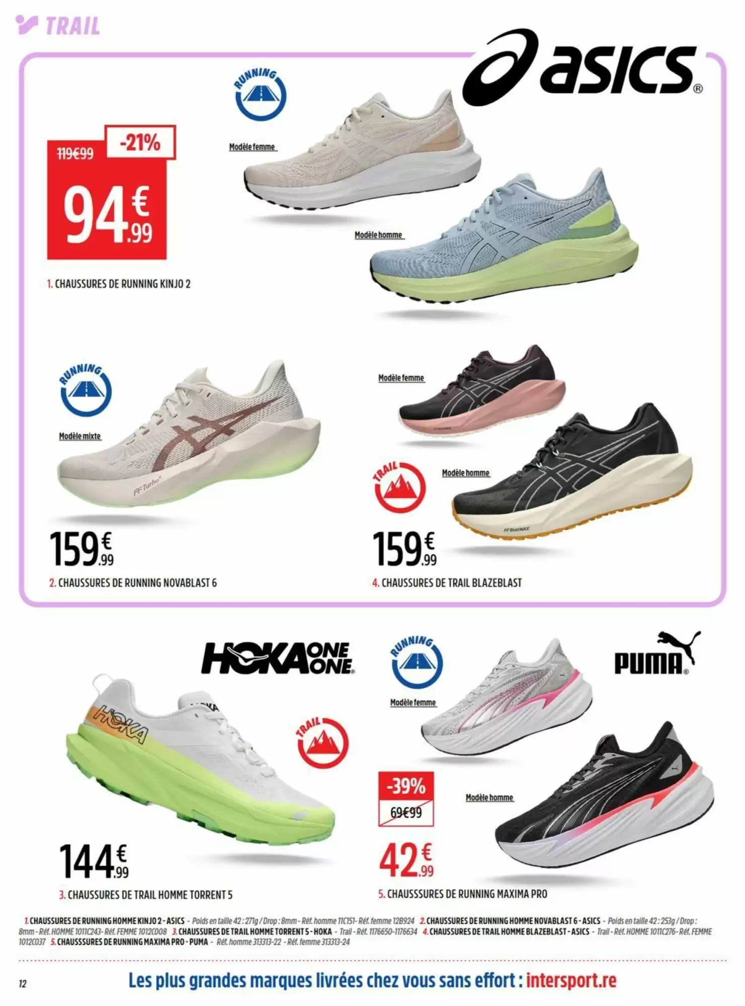 Prospectus promotionnel Intersport valable à partir du 12/10/2026 - Page 12.