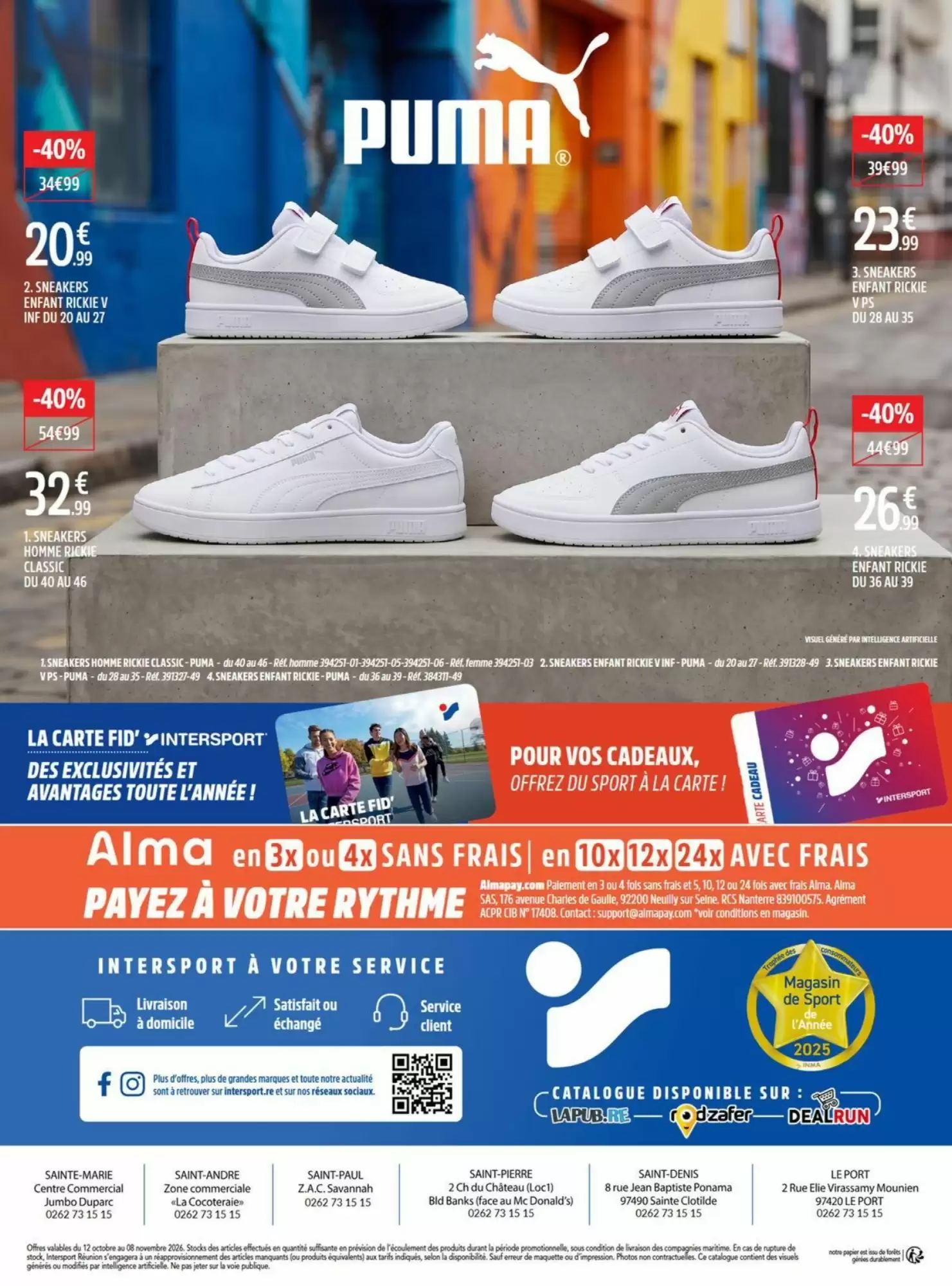 Prospectus promotionnel Intersport valable à partir du 12/10/2026 - Page 16.