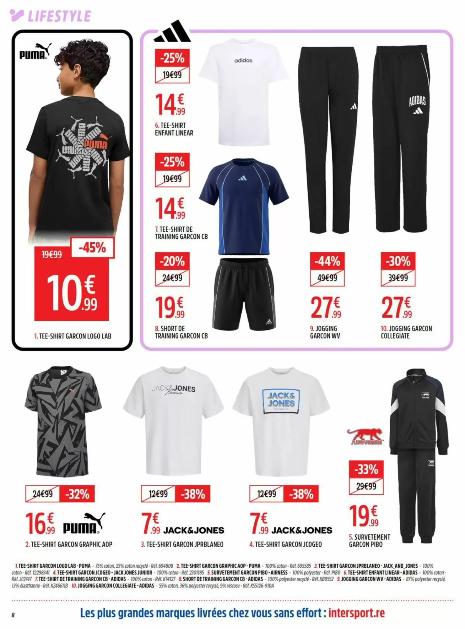 Prospectus promotionnel Intersport valable à partir du 12/10/2026 - Page 8.