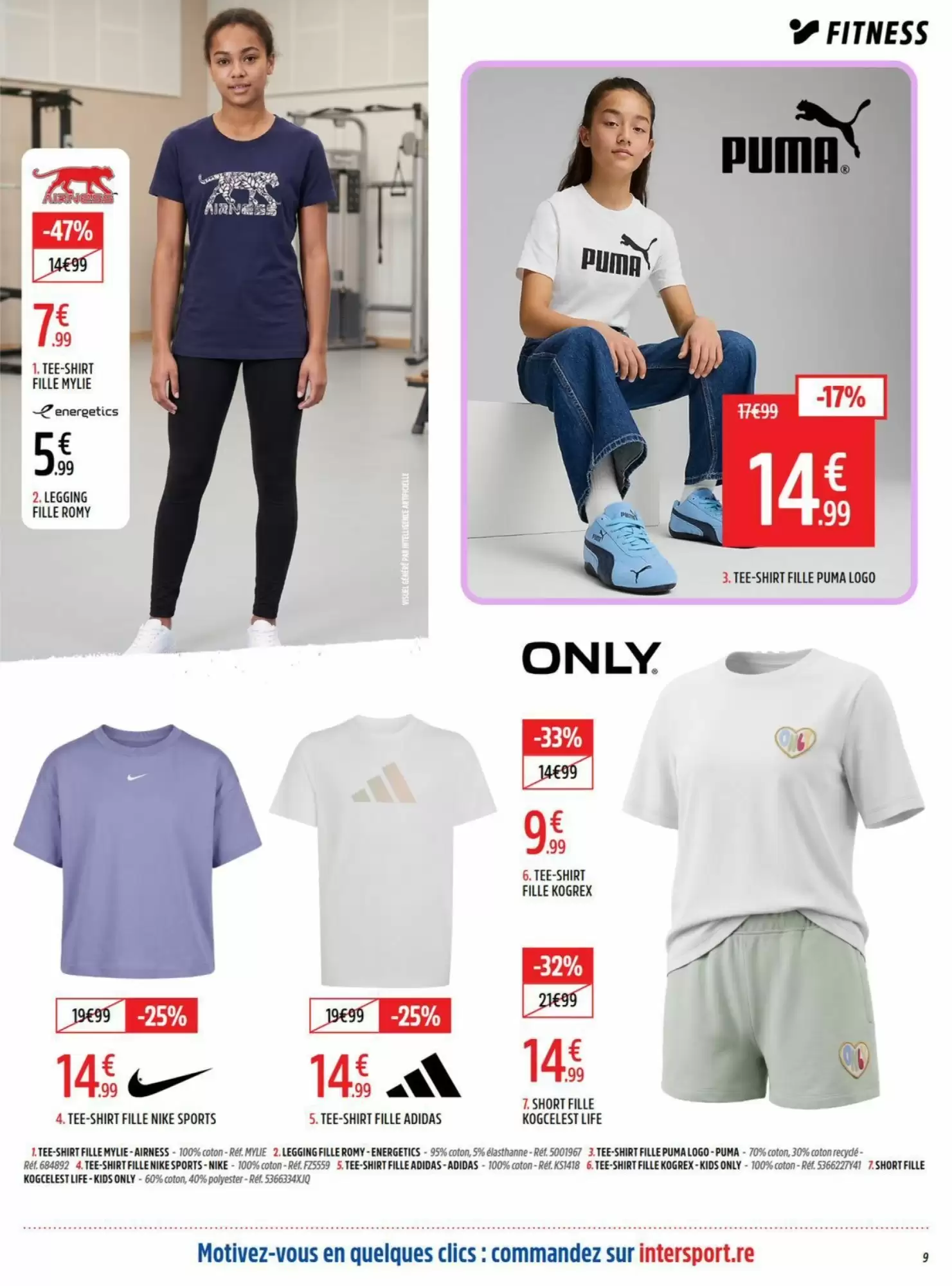 Prospectus promotionnel Intersport valable à partir du 12/10/2026 - Page 9.
