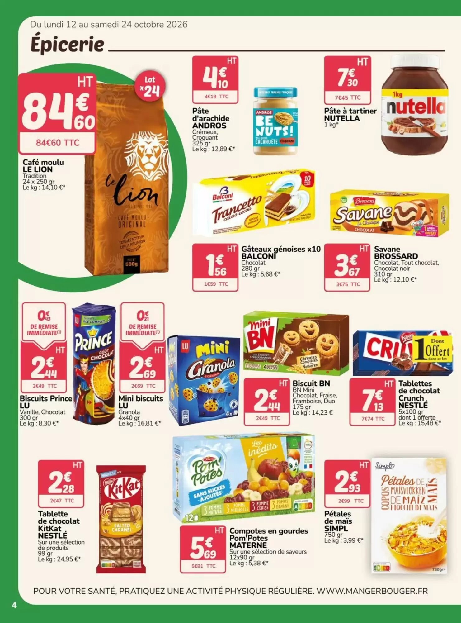 Prospectus promotionnel Promocash valable à partir du 12/10/2026 - Page 4.