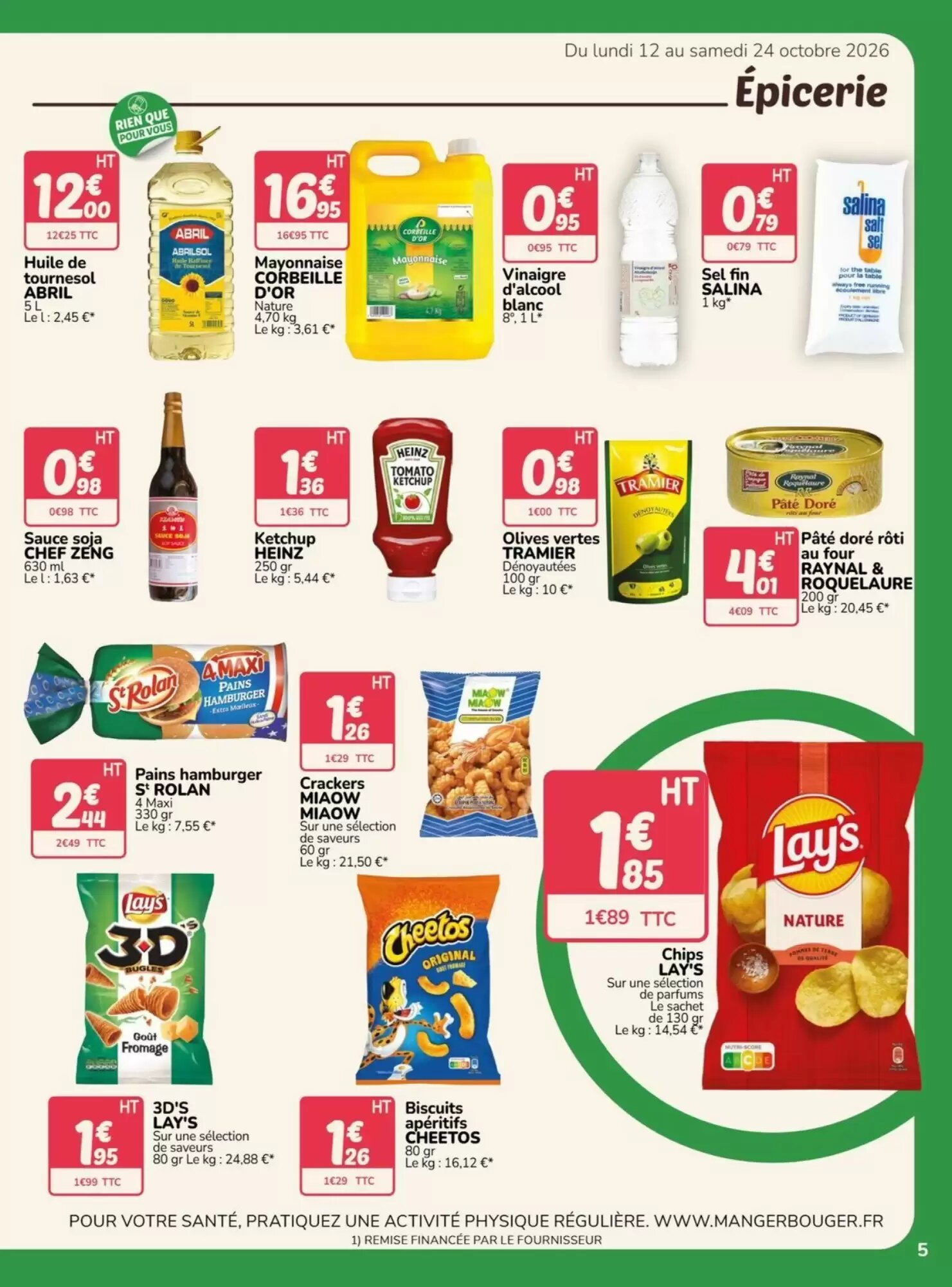 Prospectus promotionnel Promocash valable à partir du 12/10/2026 - Page 5.
