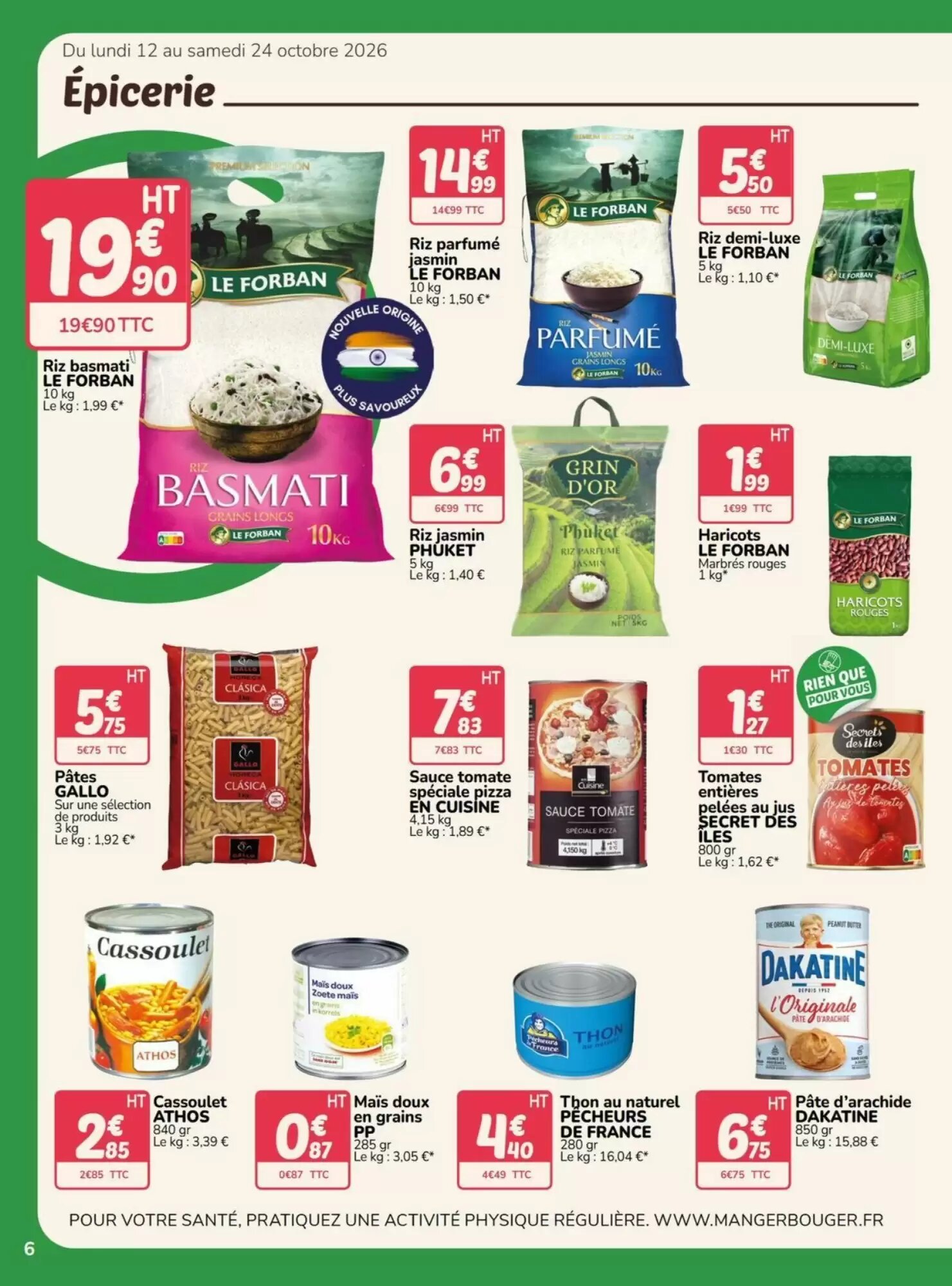 Prospectus promotionnel Promocash valable à partir du 12/10/2026 - Page 6.